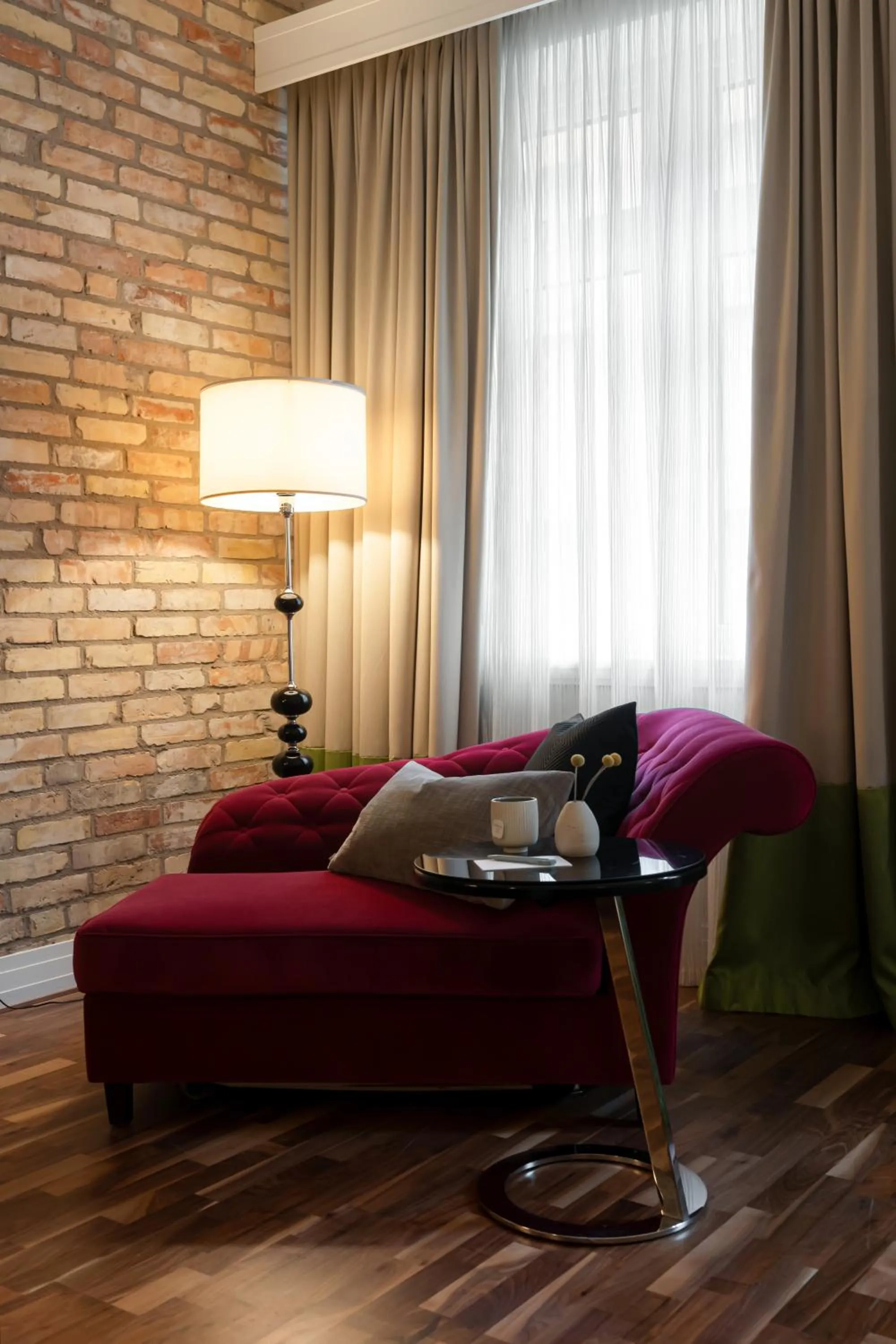 Seating area in Elite Hotel Esplanade