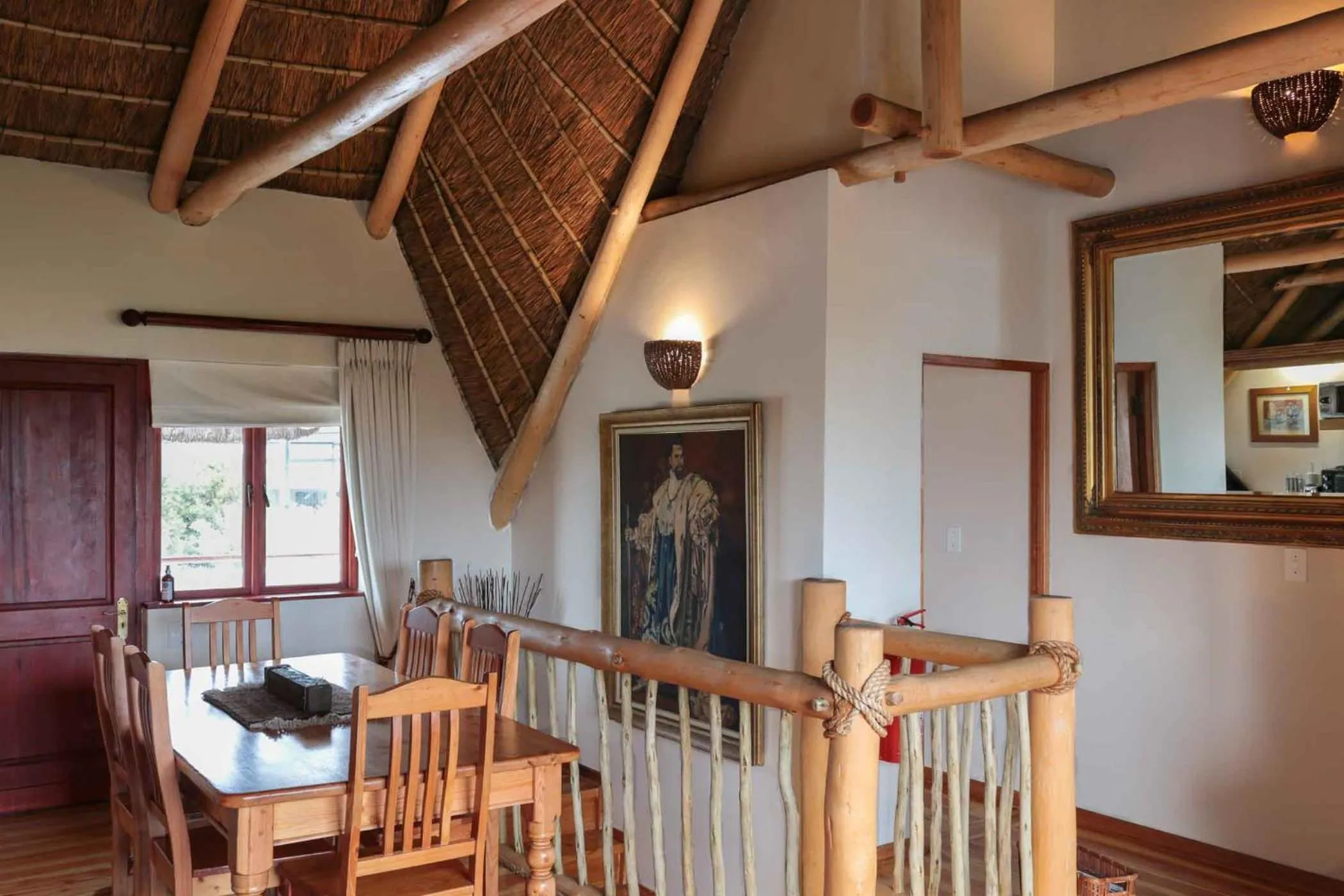 Dining area in The House of Braganza