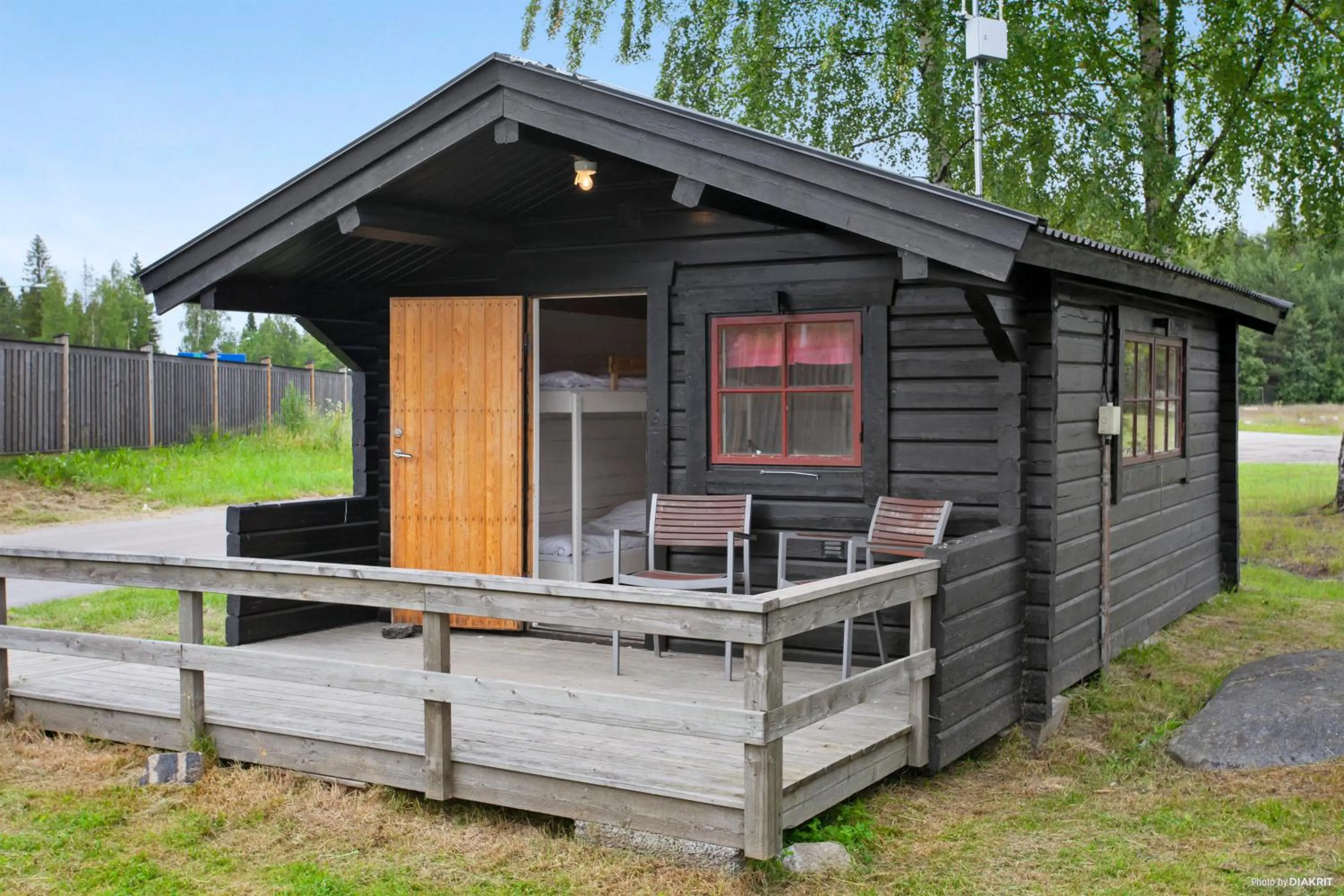 Property building in First Camp Nydala-Umeå