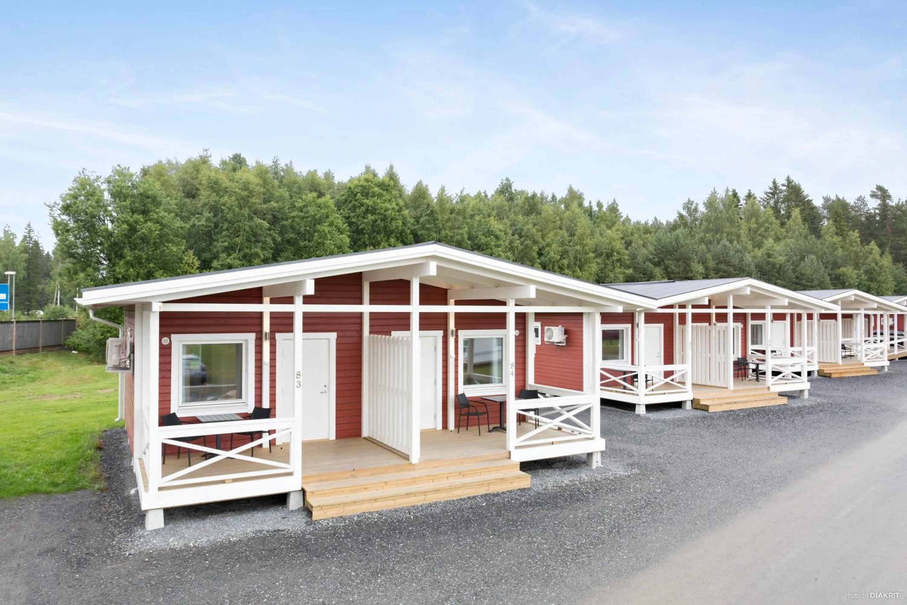 Property building in First Camp Nydala-Umeå