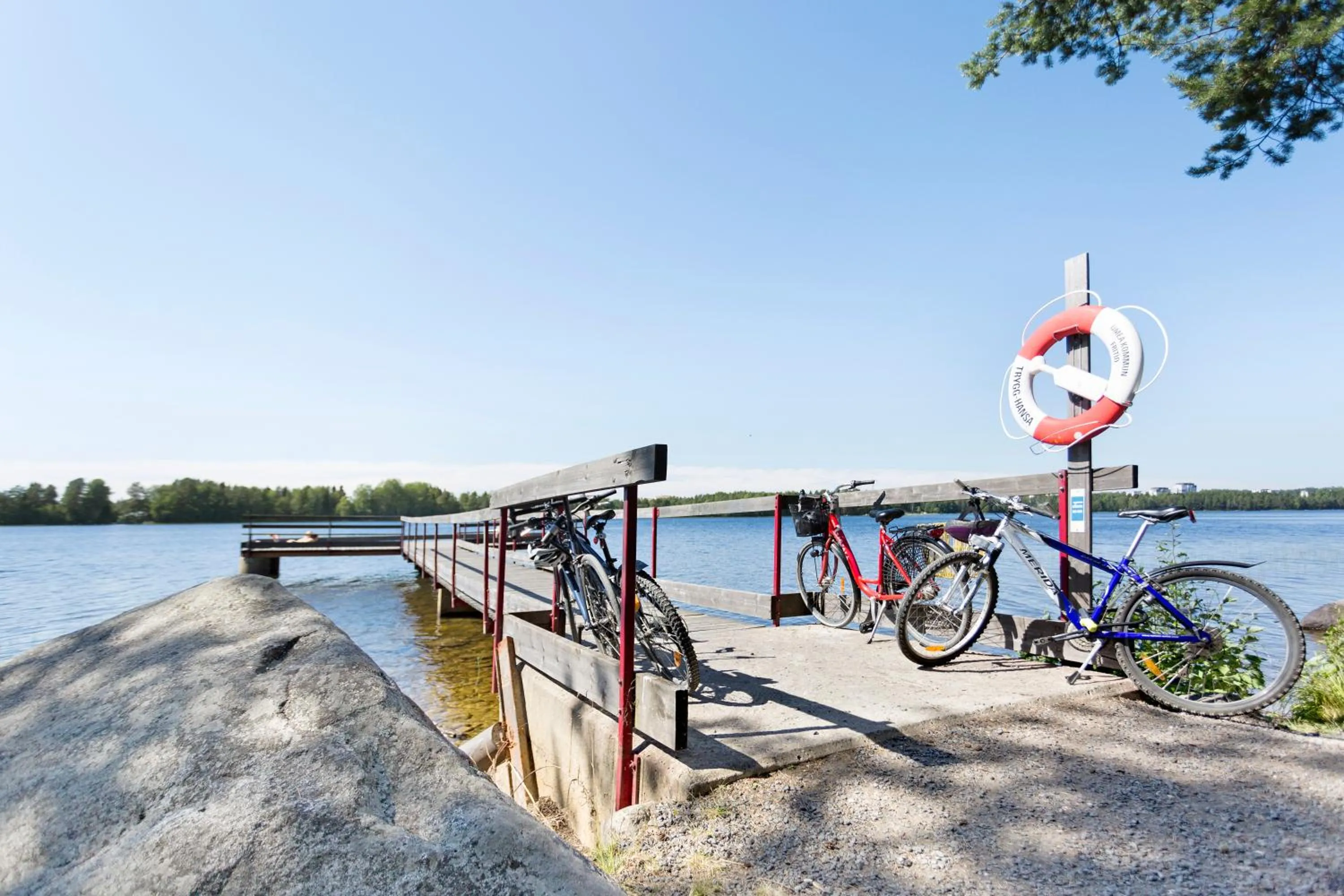 Beach in First Camp Nydala-Umeå