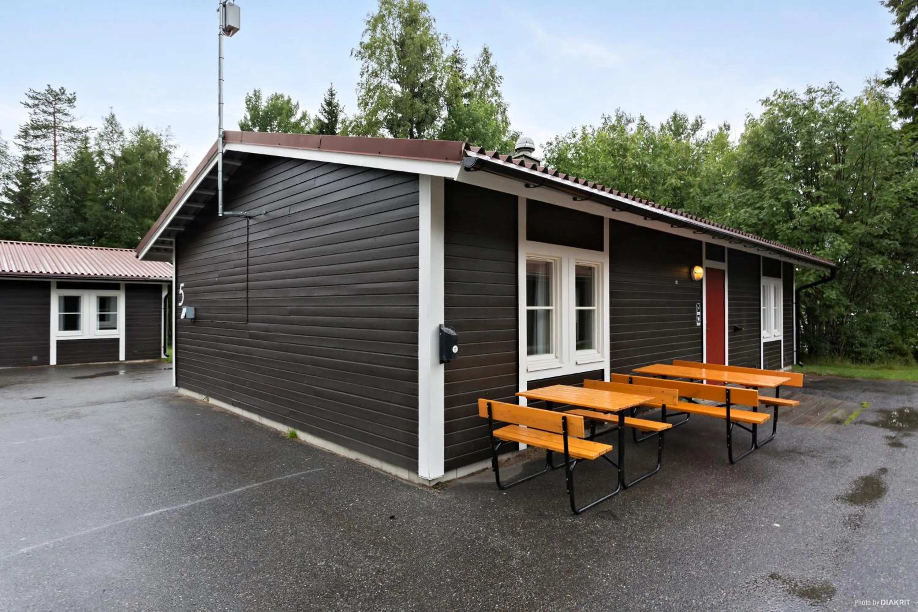 Property building in First Camp Nydala-Umeå