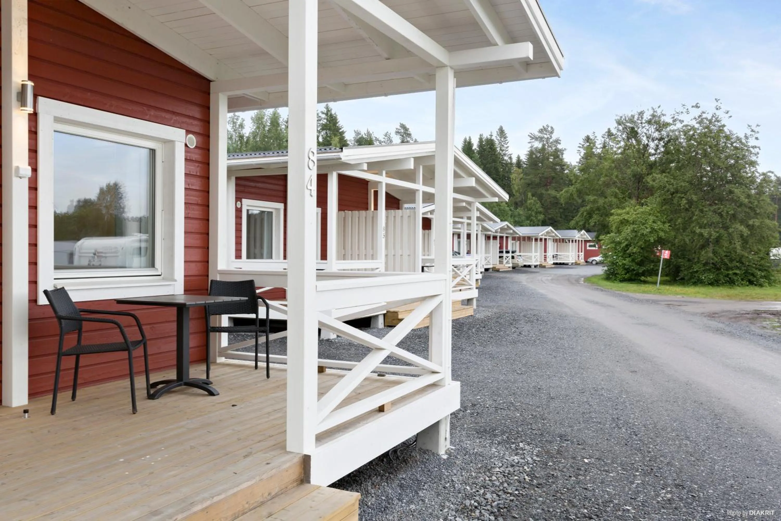 Patio in First Camp Nydala-Umeå