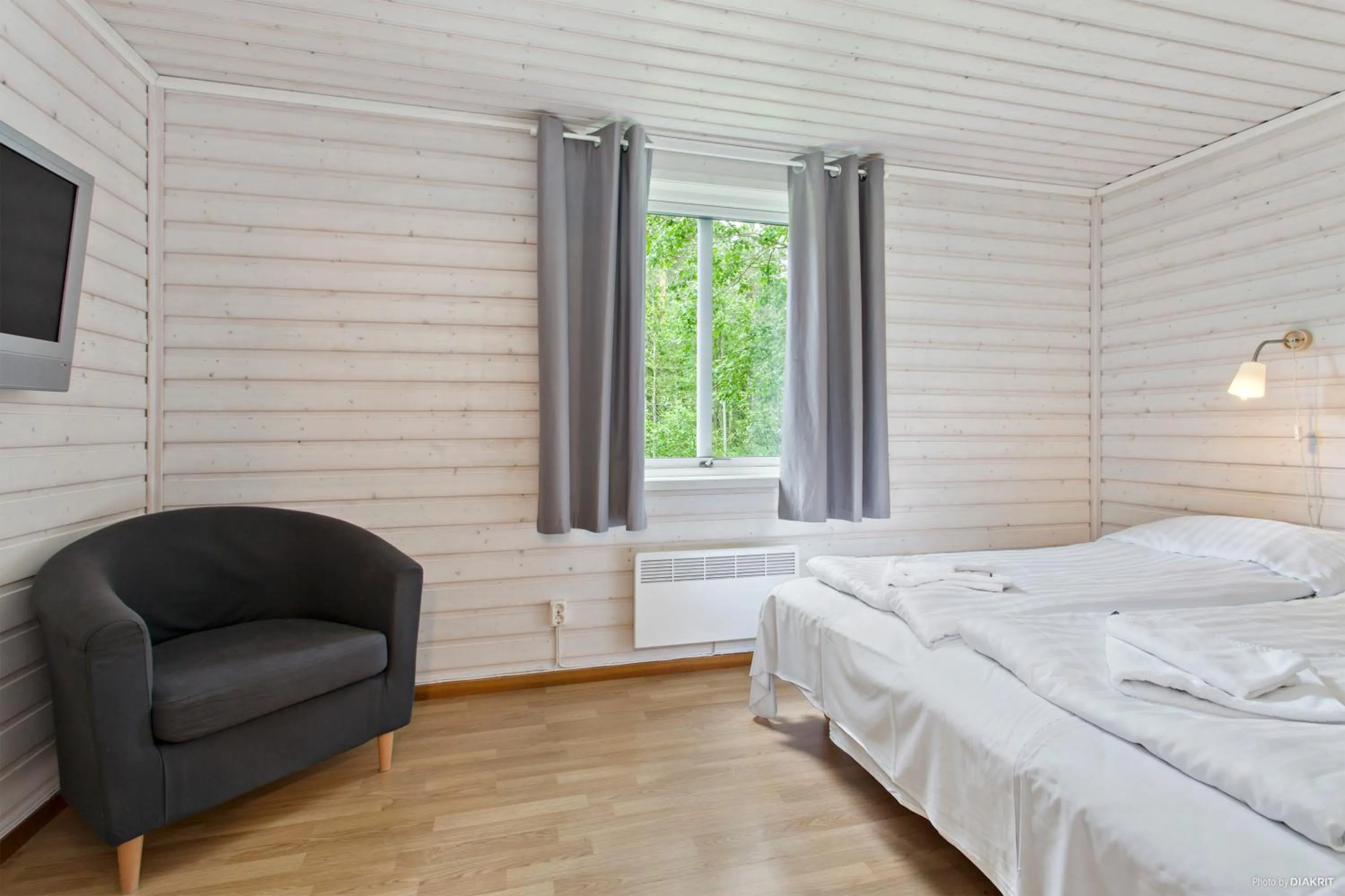 Bedroom, Bed in First Camp Nydala-Umeå