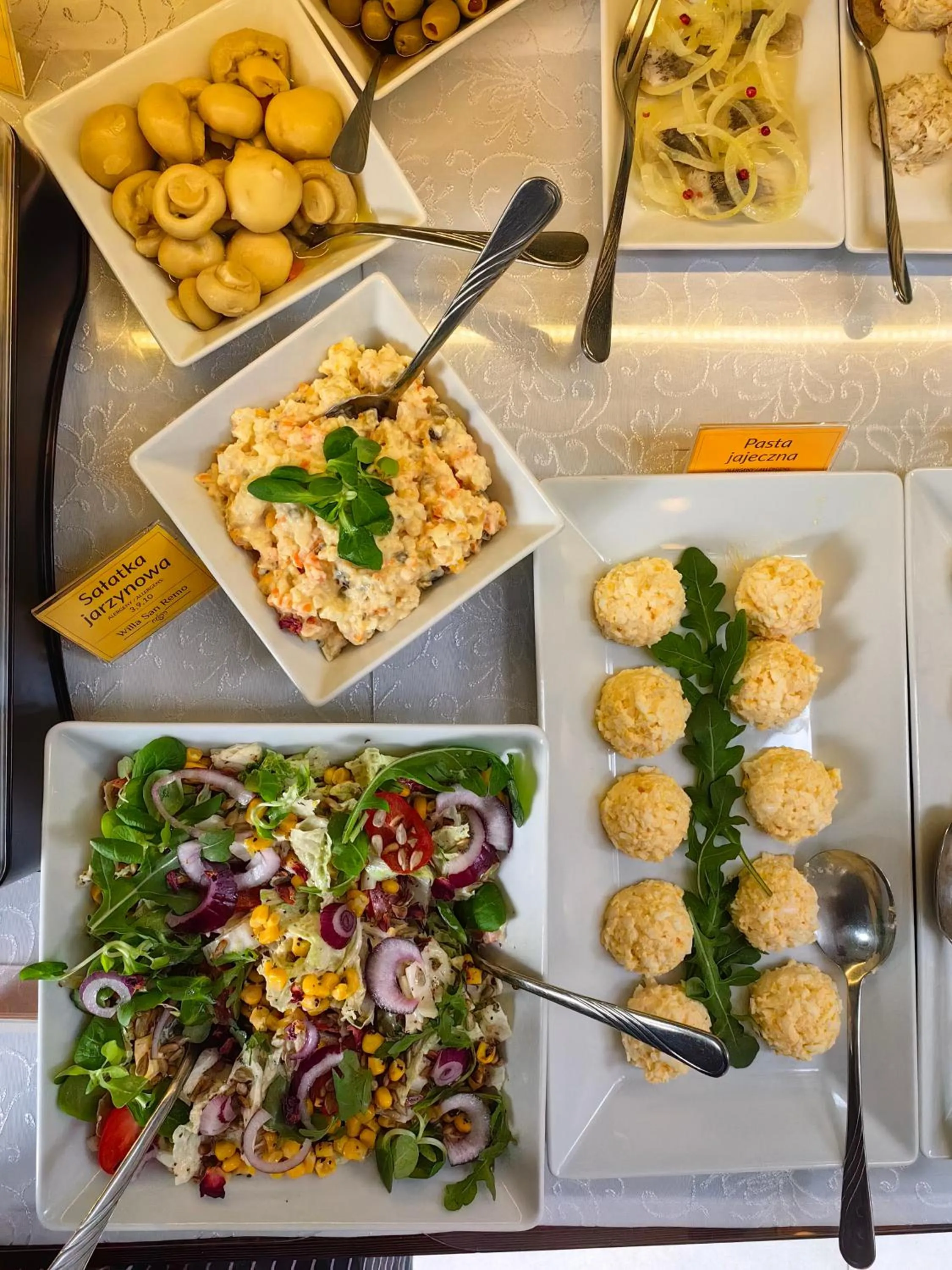 Food in Willa San Remo