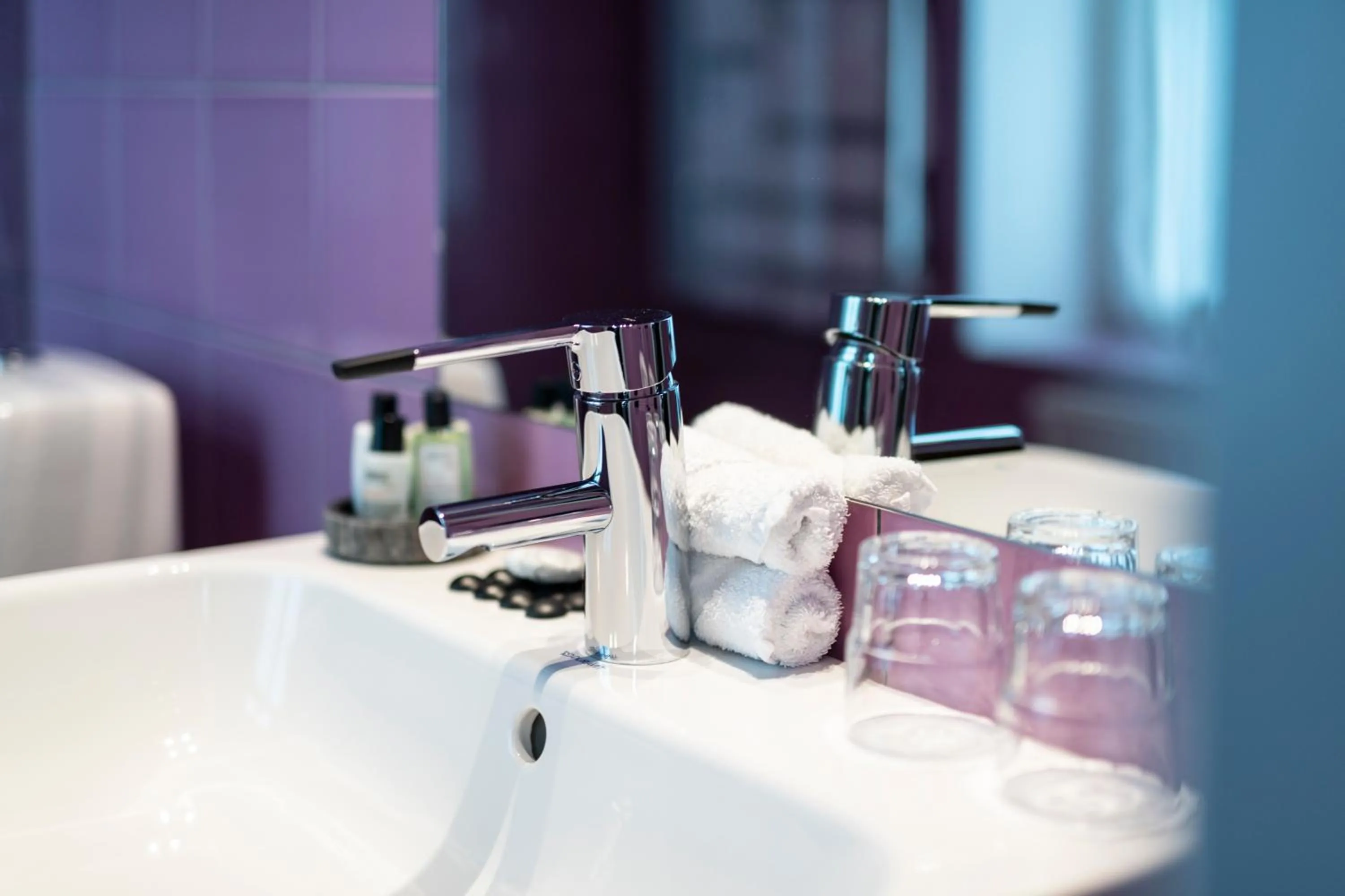 Decorative detail in Hotel Flora