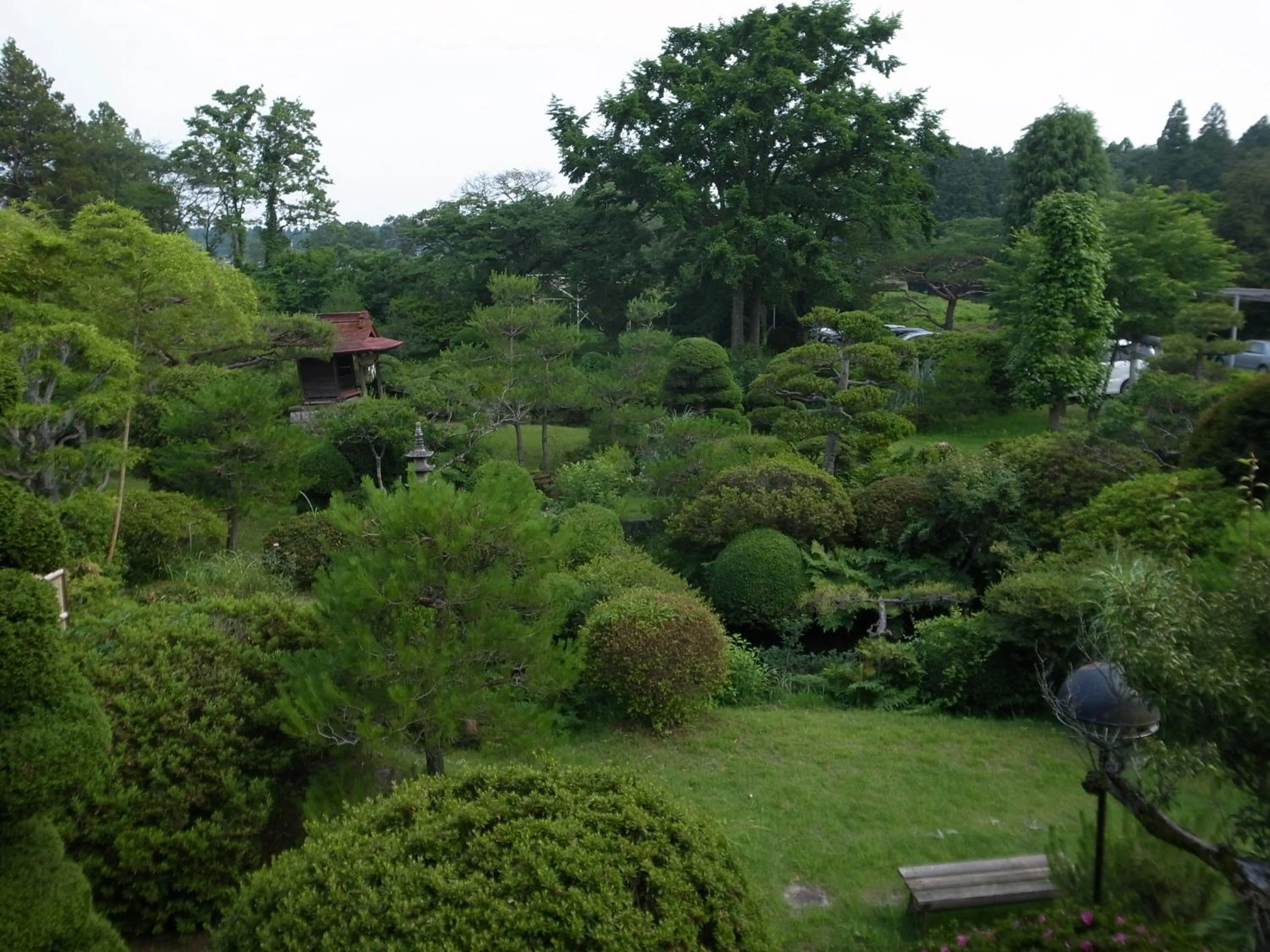 Garden in Yusenso
