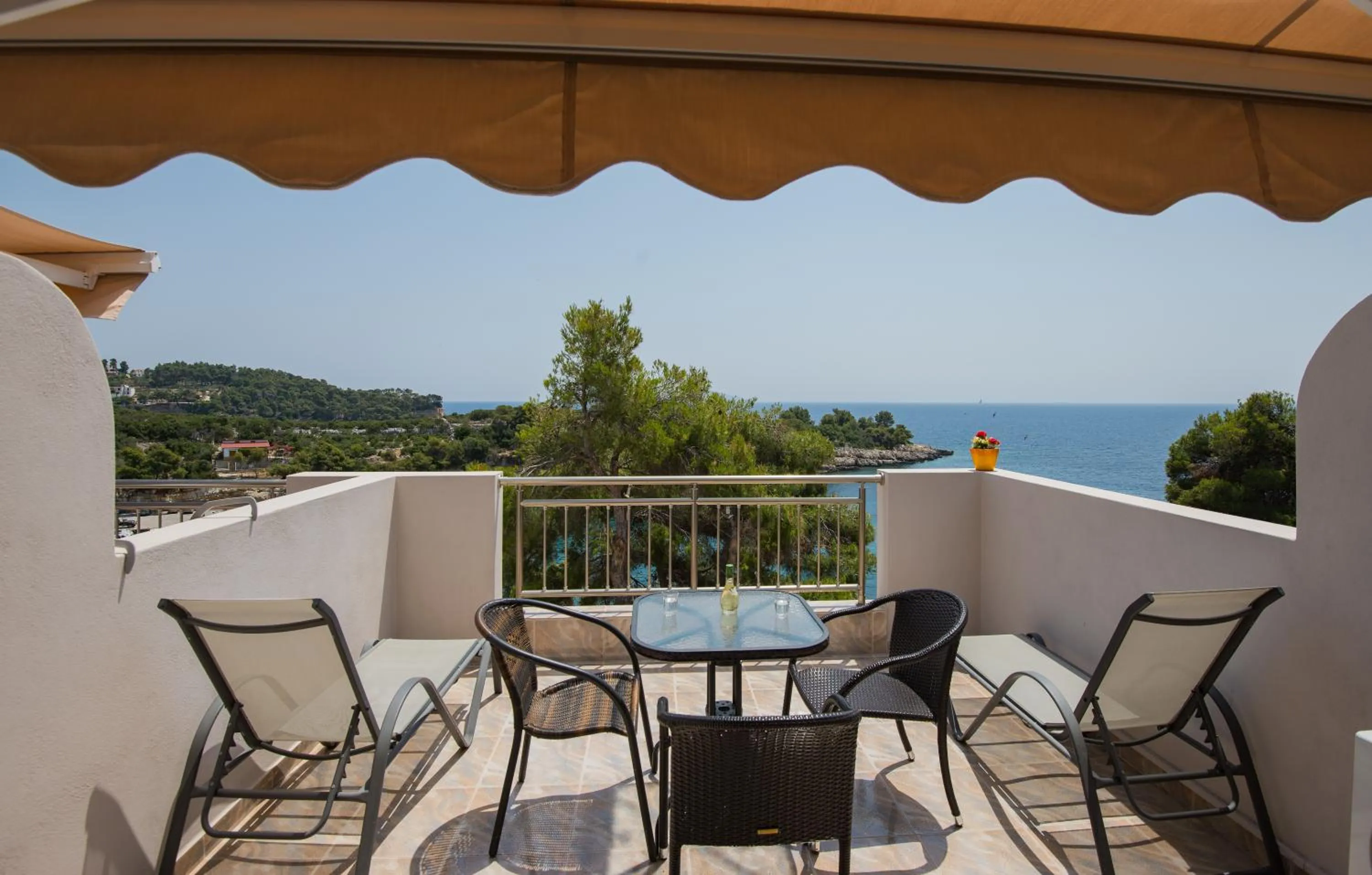 Balcony/Terrace in Marilena Apartments