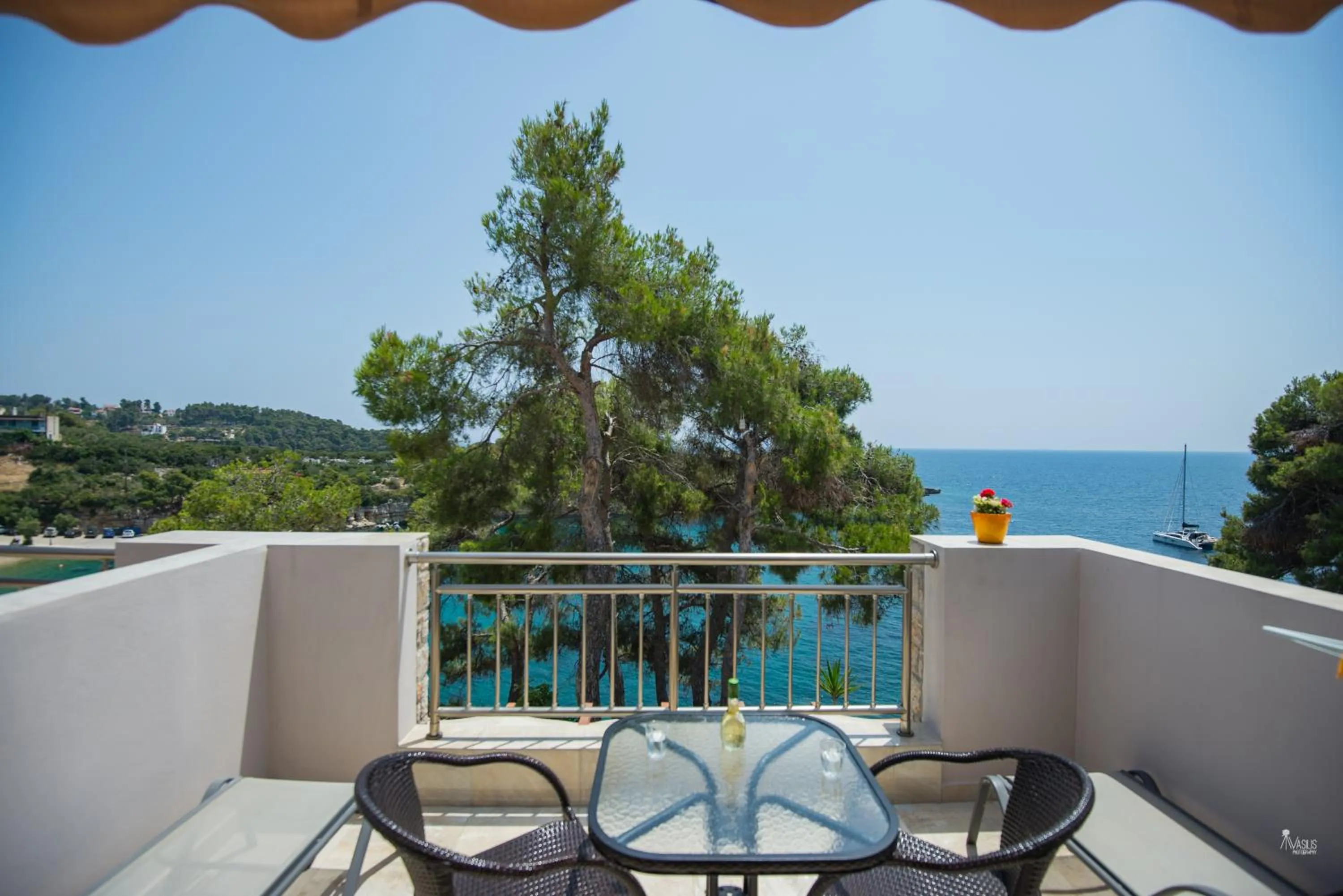 Balcony/Terrace in Marilena Apartments