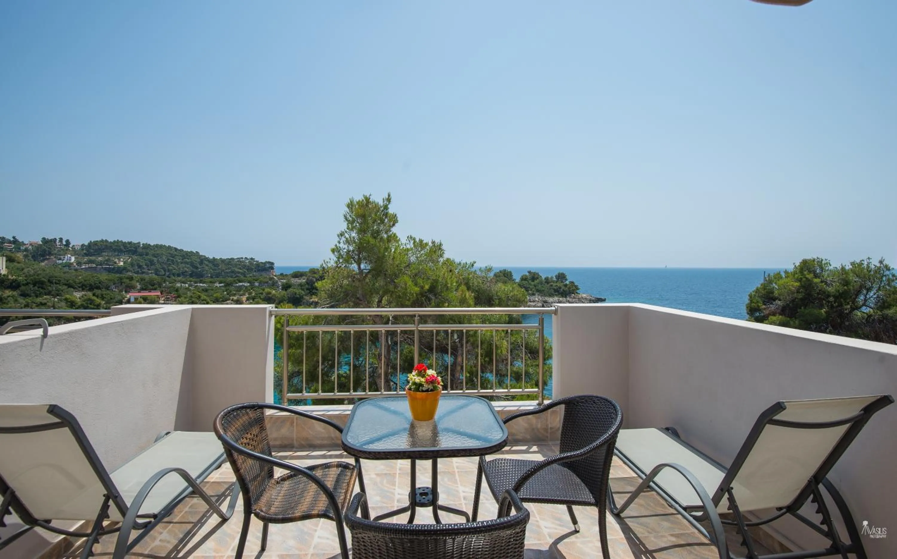 Balcony/Terrace in Marilena Apartments