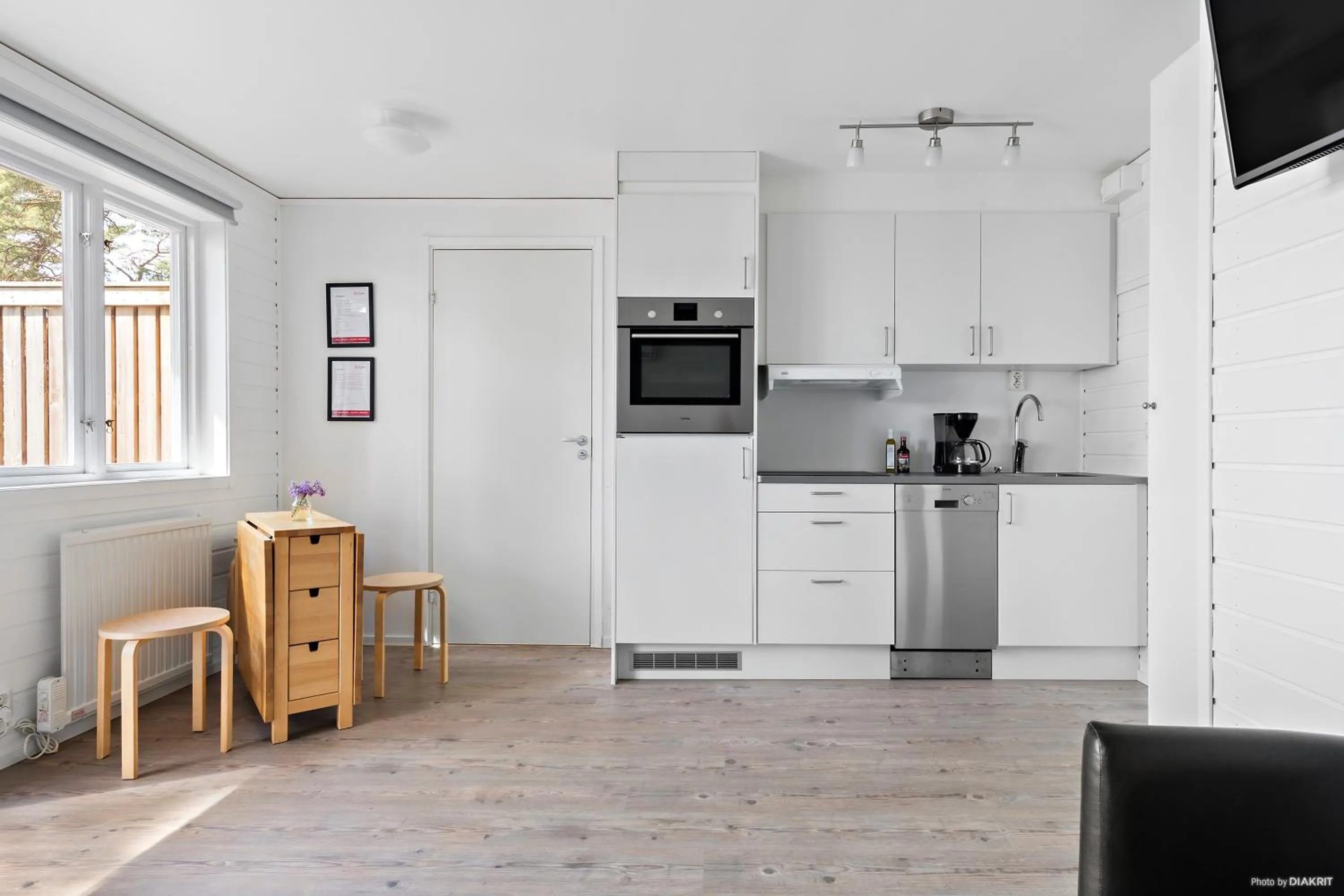 Kitchen or kitchenette in First Camp Kolmården-Norrköping