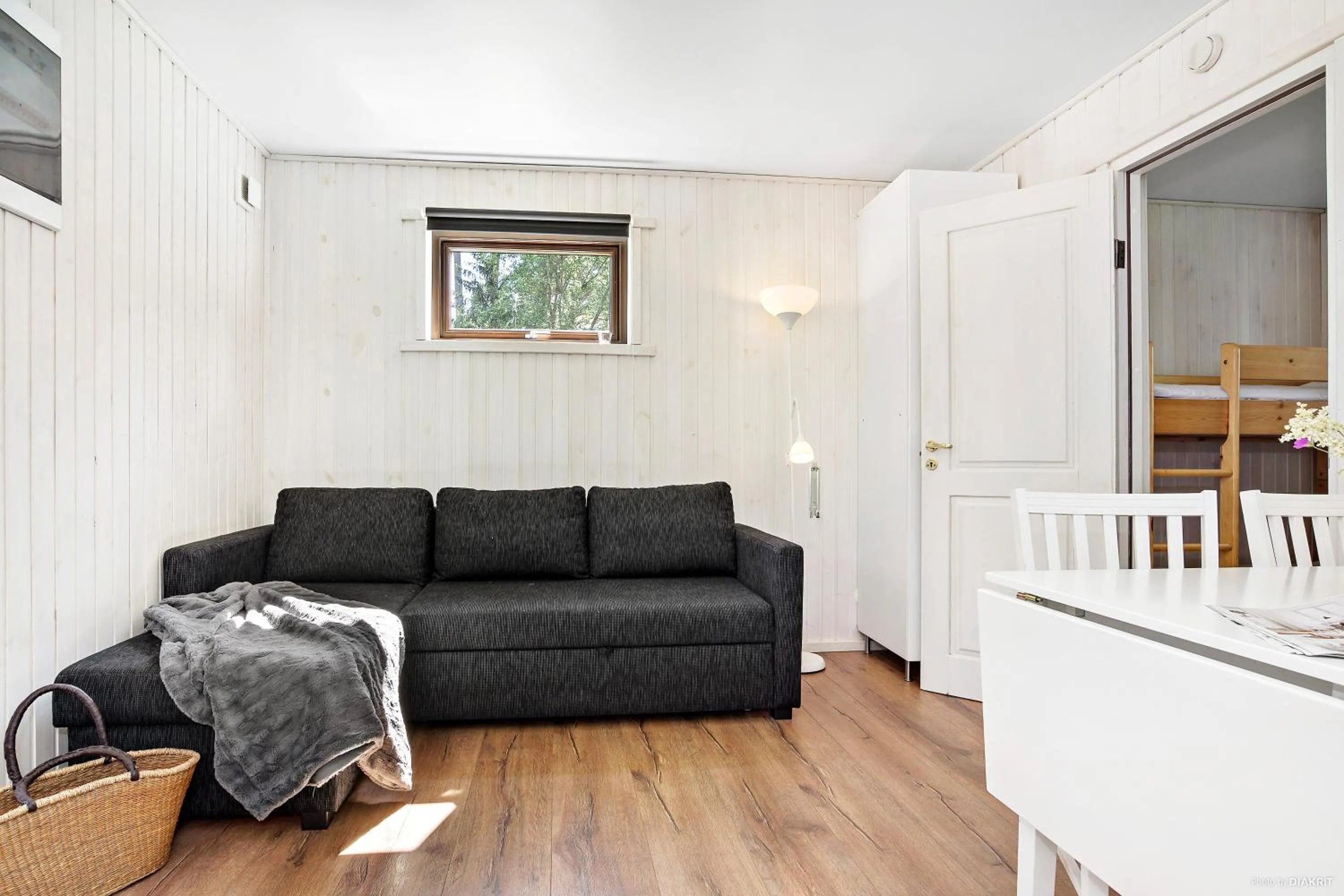 Living room in First Camp Kolmården-Norrköping