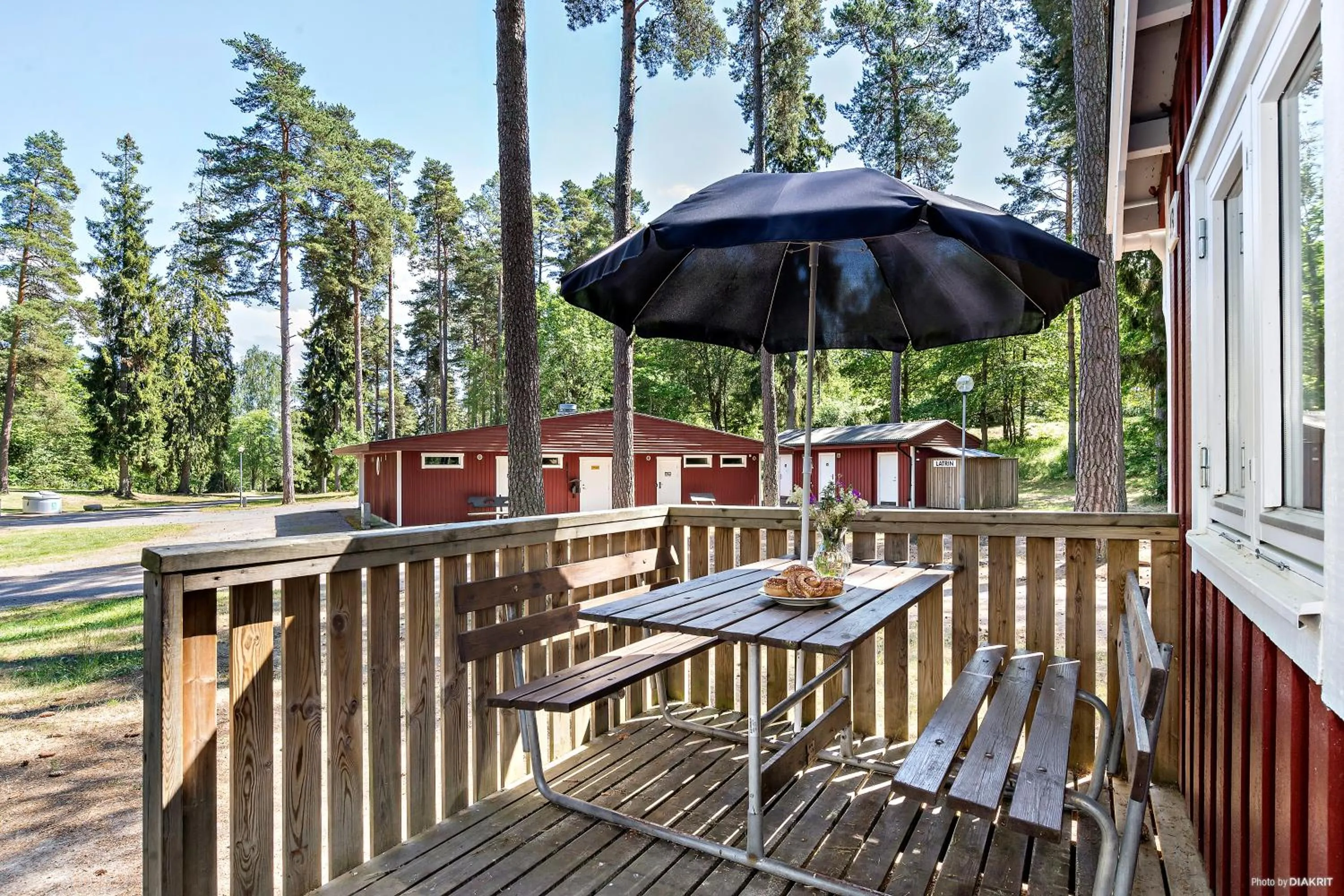 Patio in First Camp Kolmården-Norrköping