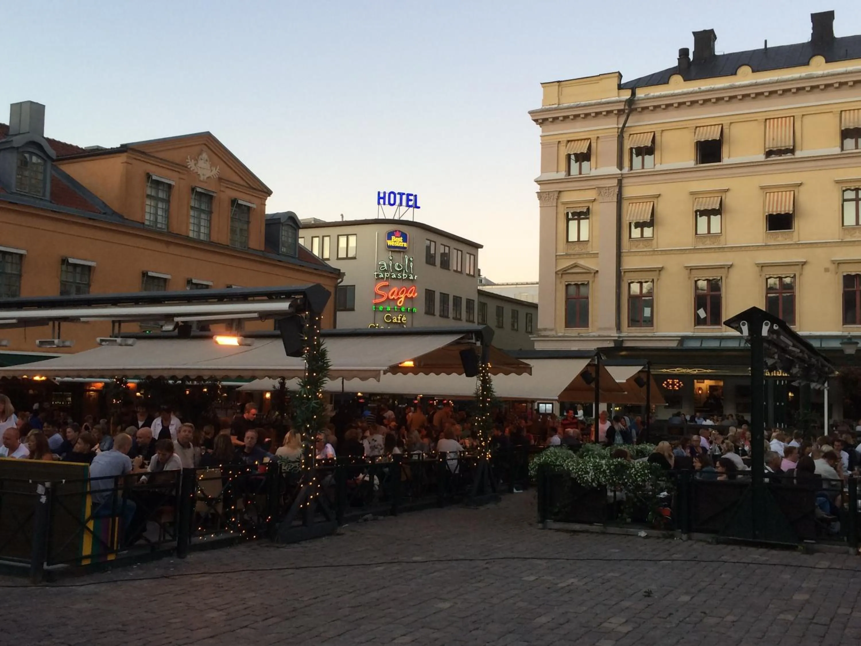 Restaurant/places to eat in Linköpings Cityhotell och Vandrarhem