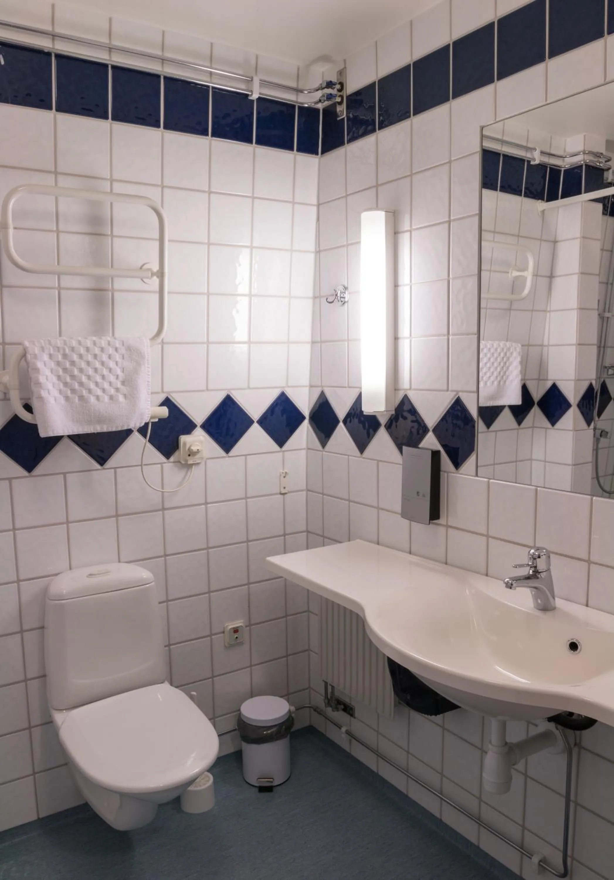 Shower in Linköpings Cityhotell och Vandrarhem