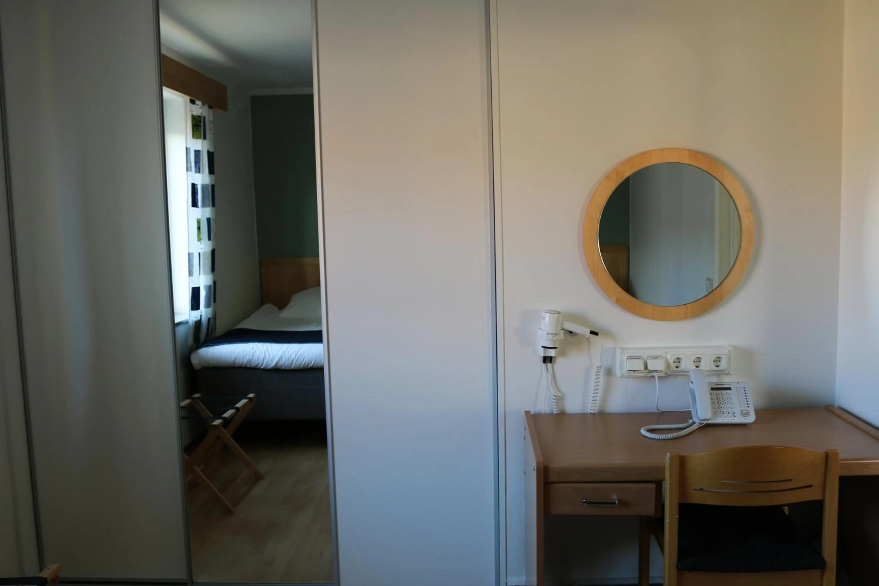 Bed in Linköpings Cityhotell och Vandrarhem