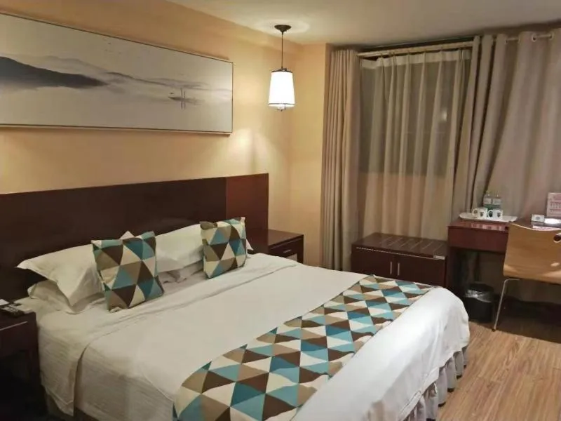 Bed in GreenTree Alliance JiangSu Province Lianyungang Nanchang Road Hotel