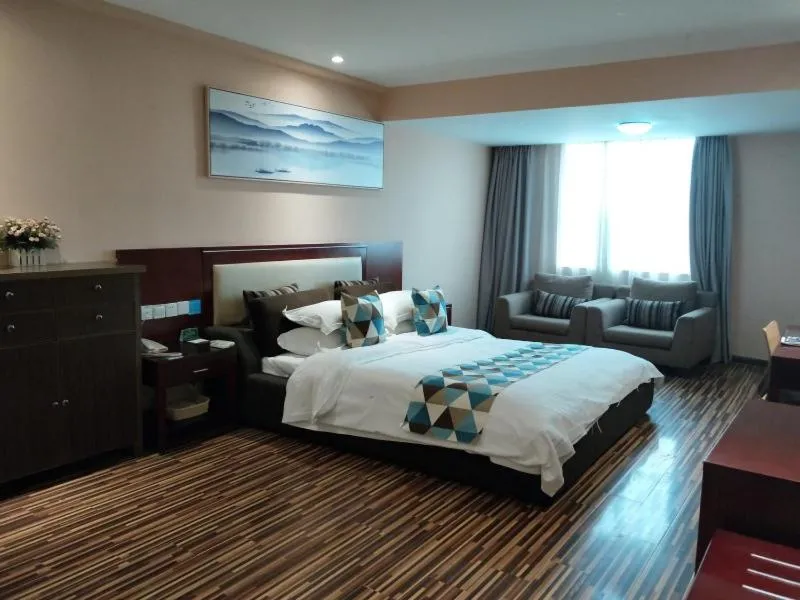 Bed in GreenTree Alliance JiangSu Province Lianyungang Nanchang Road Hotel