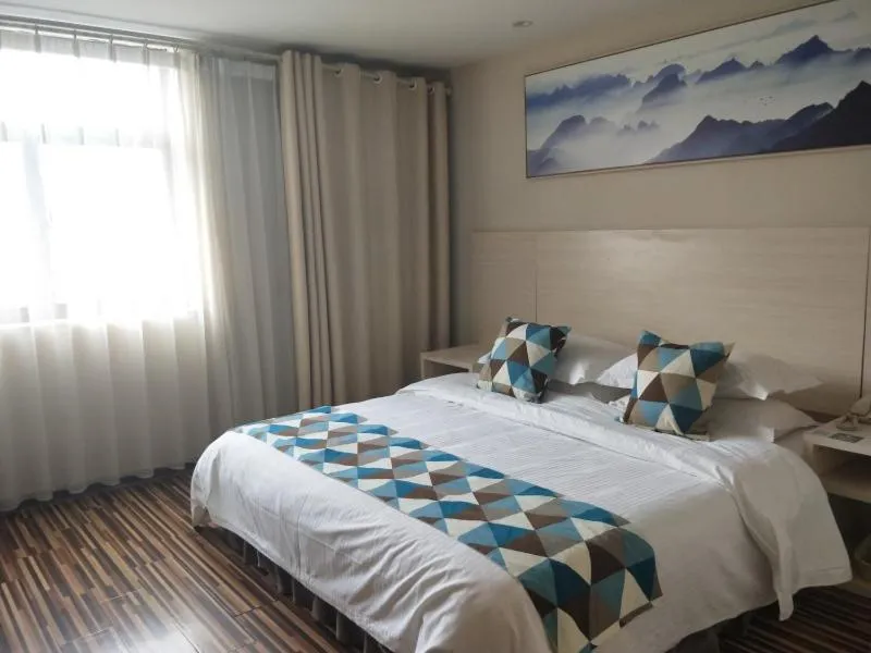 Bed in GreenTree Alliance JiangSu Province Lianyungang Nanchang Road Hotel