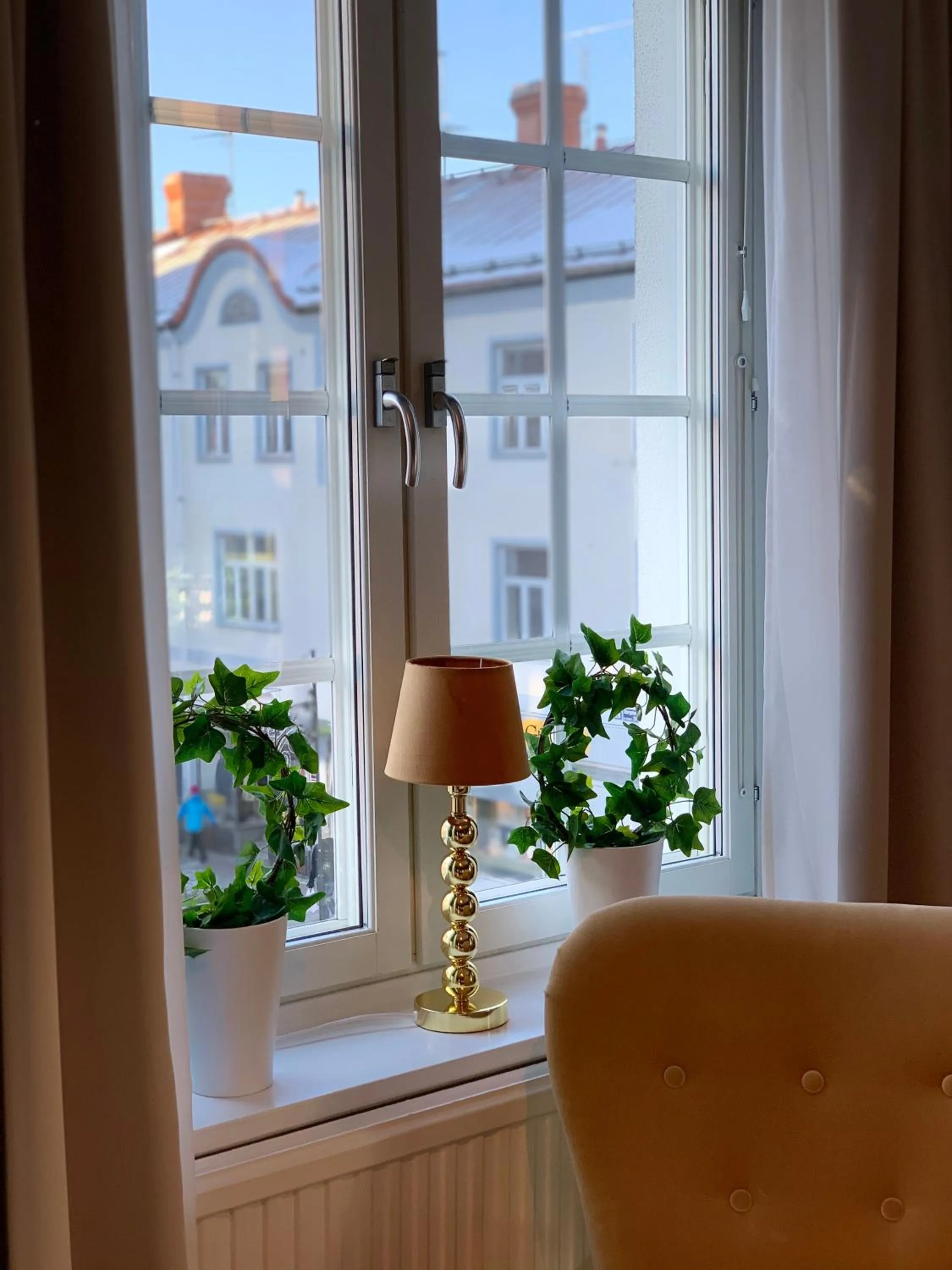 Seating area in Ludvika Stadshotell