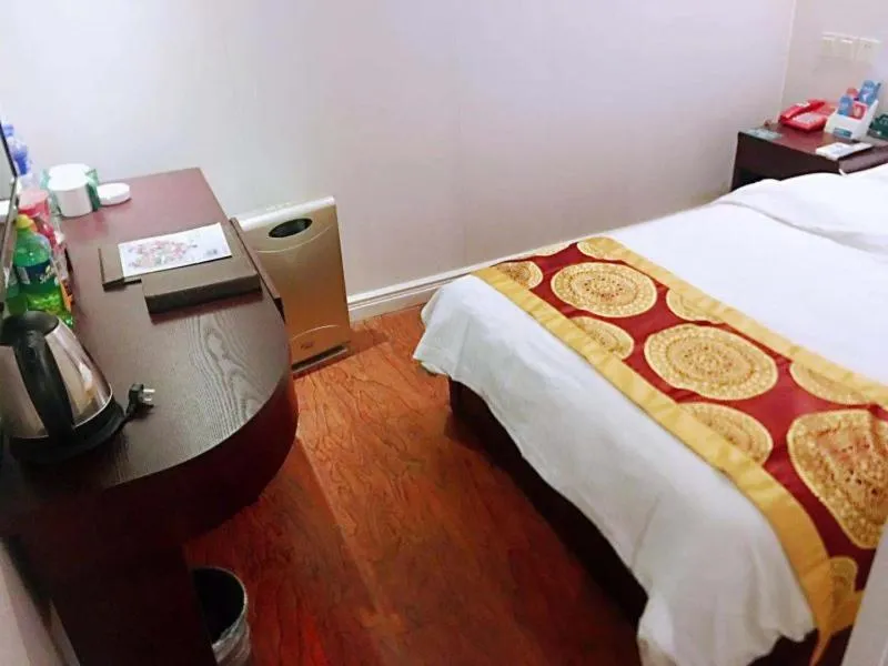 Bed in GreenTree Inn Hefei Fanhua Avenue Decision Building Anhui University Business Hotel