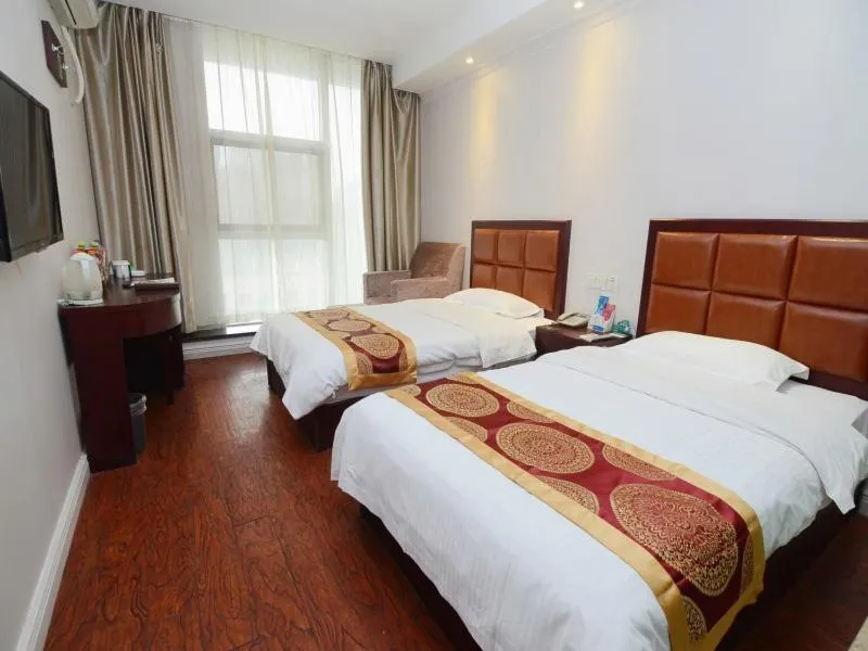 Bed in GreenTree Inn Hefei Fanhua Avenue Decision Building Anhui University Business Hotel