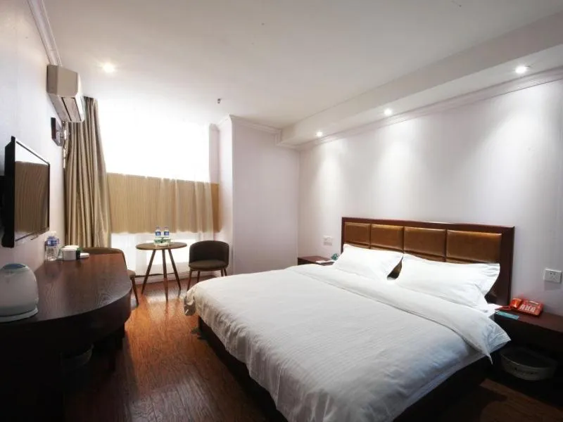Bed in GreenTree Inn Hefei Fanhua Avenue Decision Building Anhui University Business Hotel