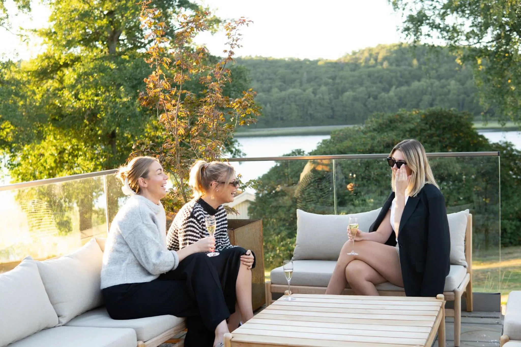 Balcony/Terrace in Hällsnäs Hotell & Restaurang