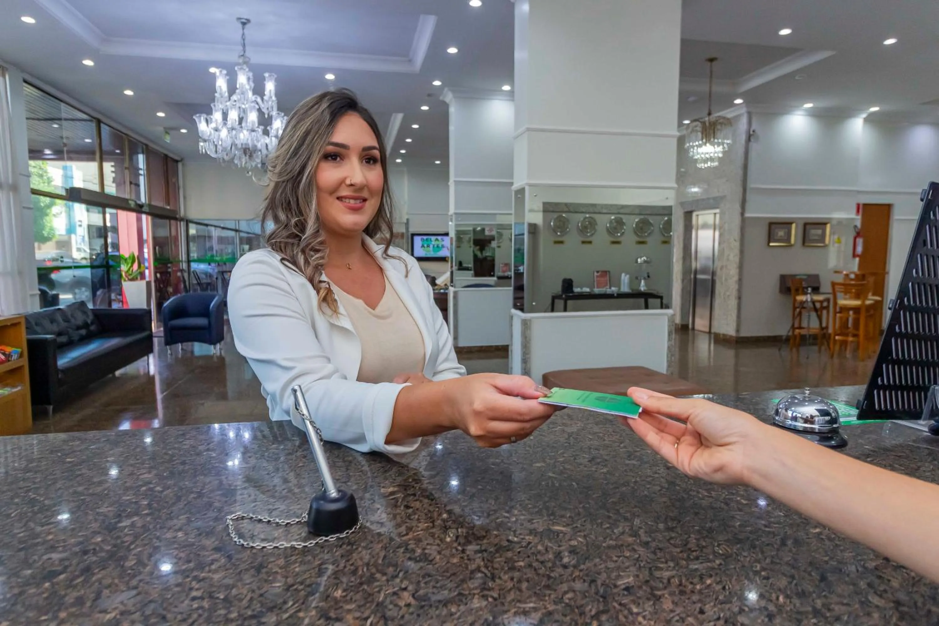 Lobby or reception in Hotel Nacional Inn Ribeirão Preto