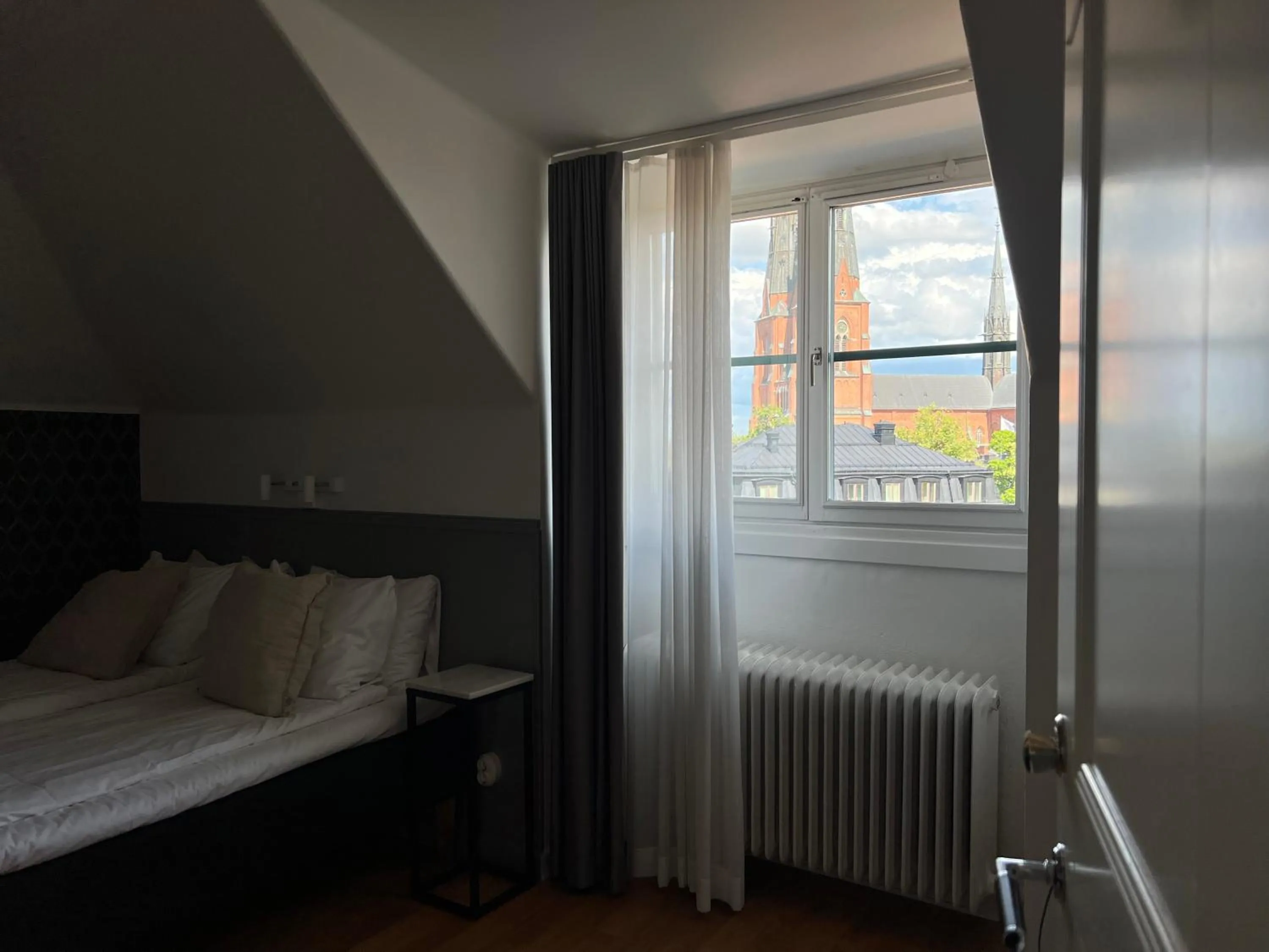 View (from property/room), Bed in Akademihotellet