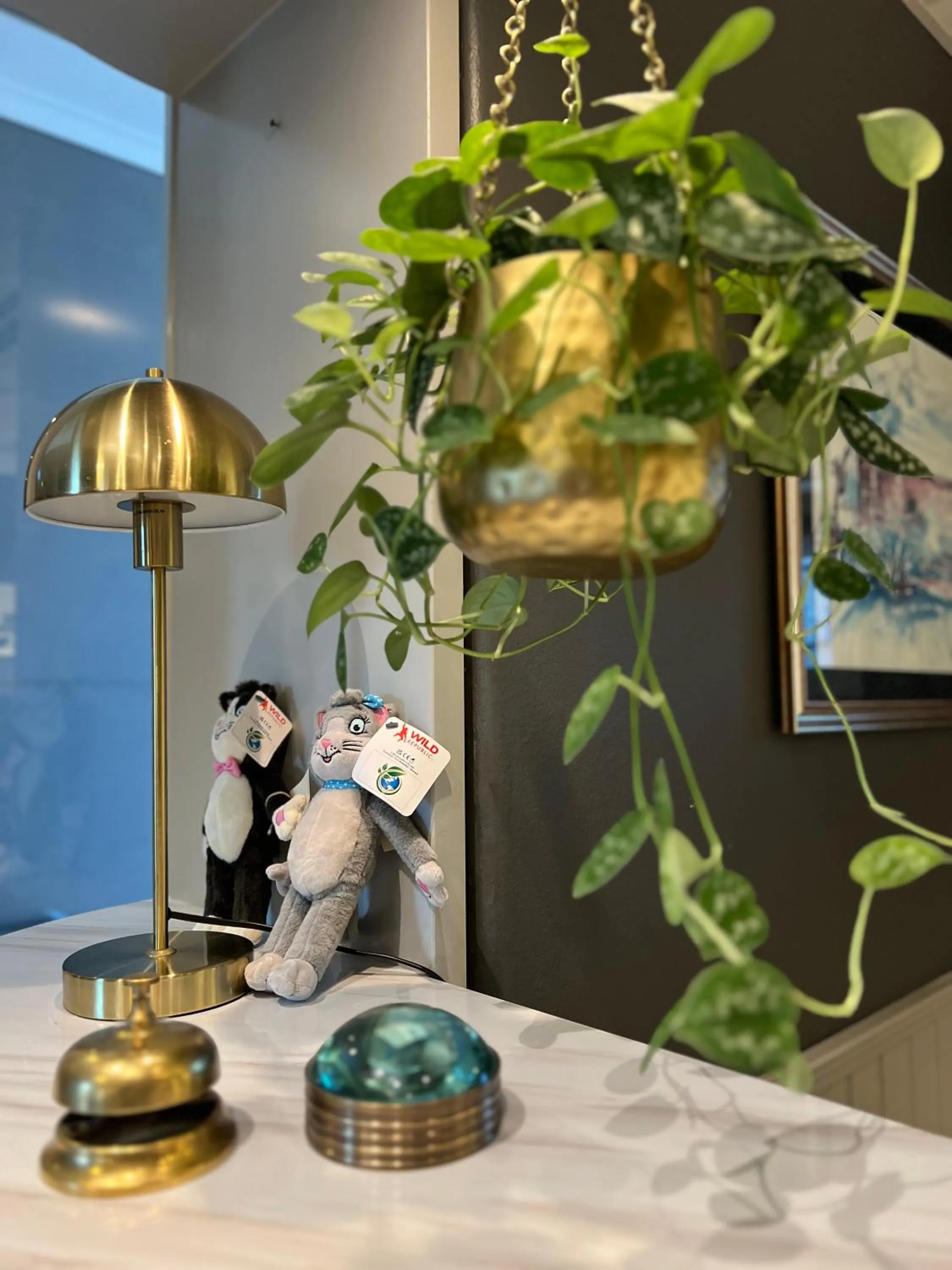 Lobby or reception in Akademihotellet