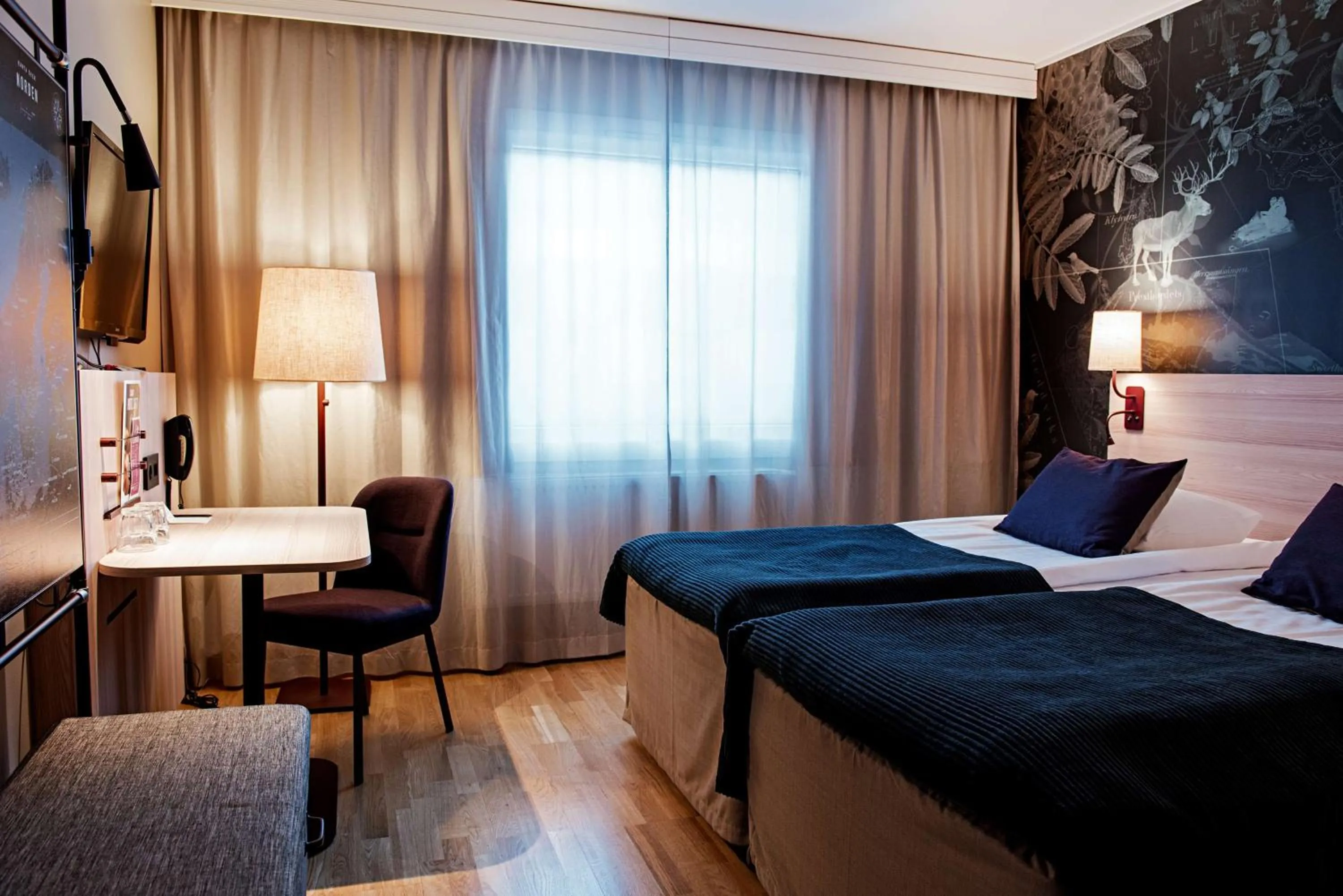 Bedroom, Bed in Scandic Växjö