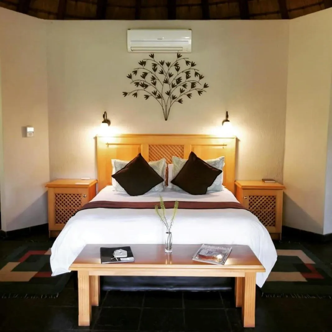 Bed in Idle & Wild Chalet