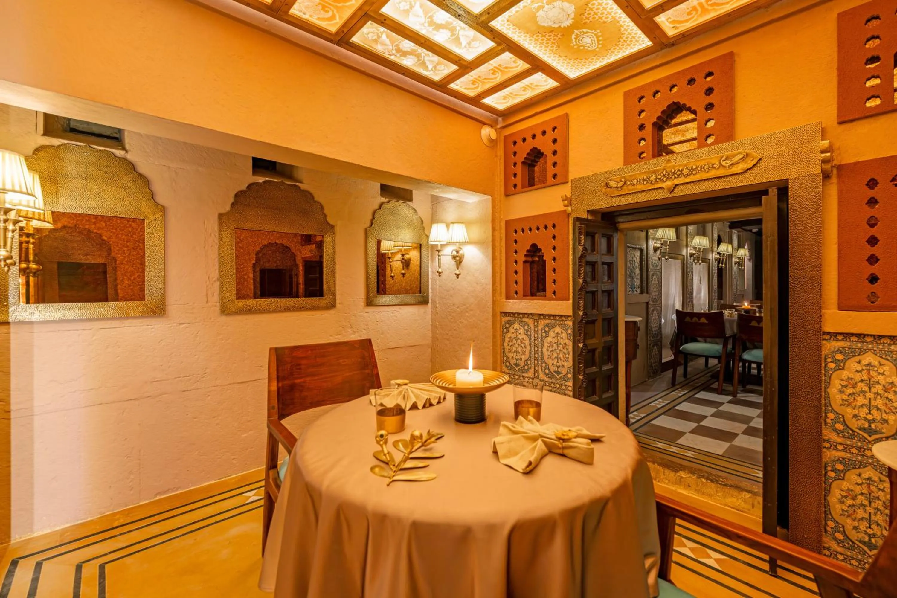 Restaurant/places to eat in BrijRama Palace, Varanasi - By the Ganges