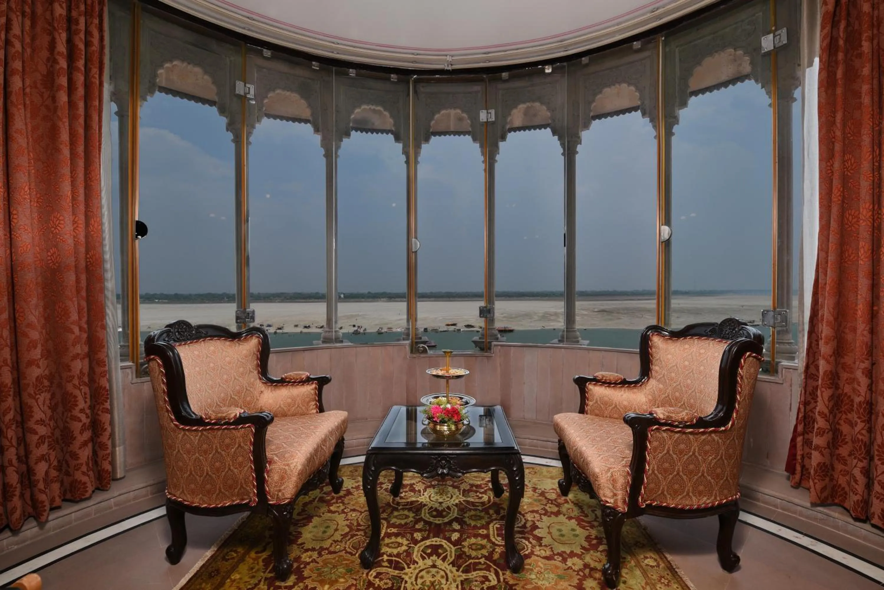 View (from property/room) in BrijRama Palace, Varanasi - By the Ganges