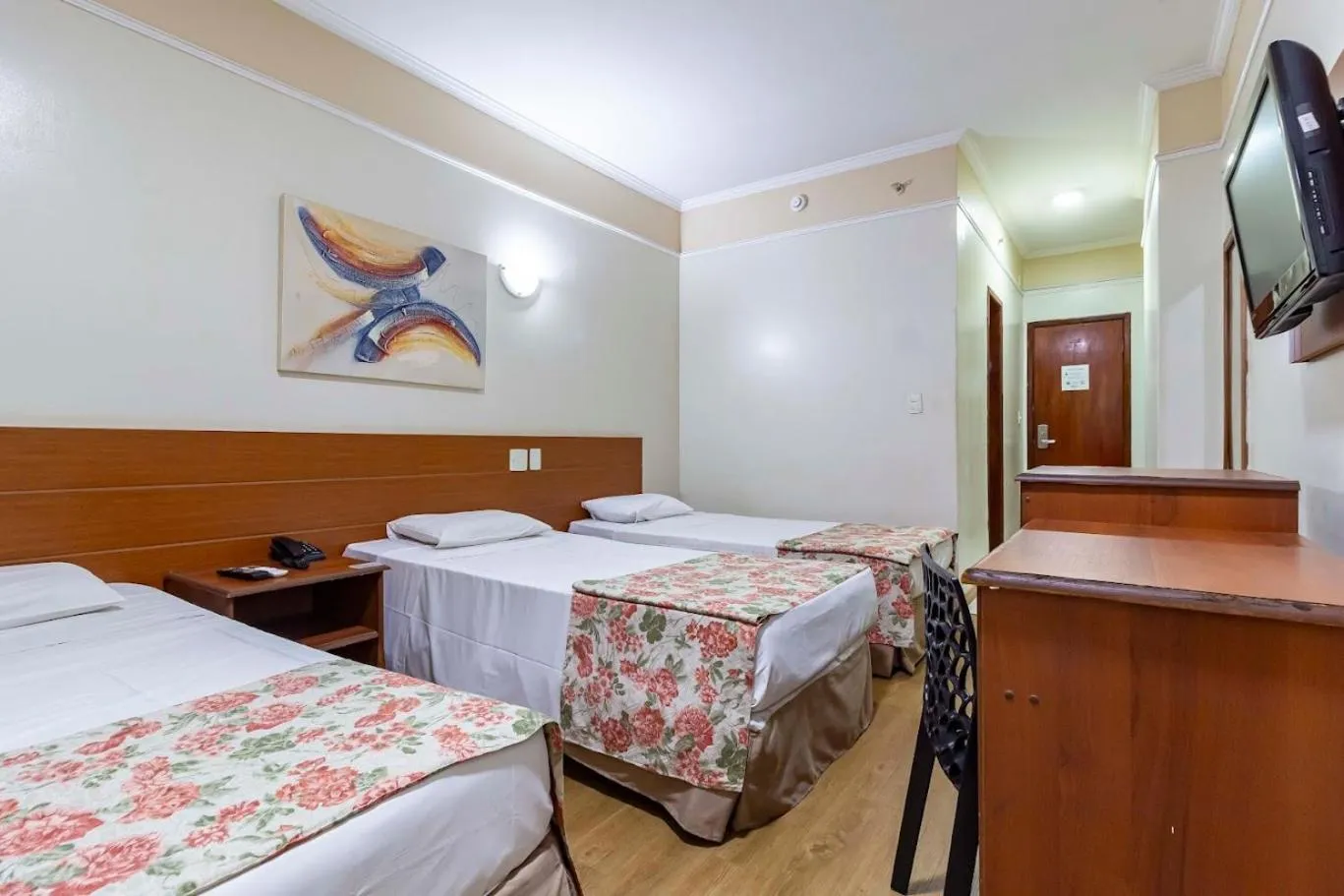 Bedroom, Bed in Hotel Vilage Inn Ribeirão Preto & Convenções