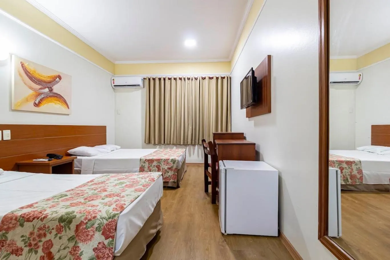 Bedroom, Bed in Hotel Vilage Inn Ribeirão Preto & Convenções