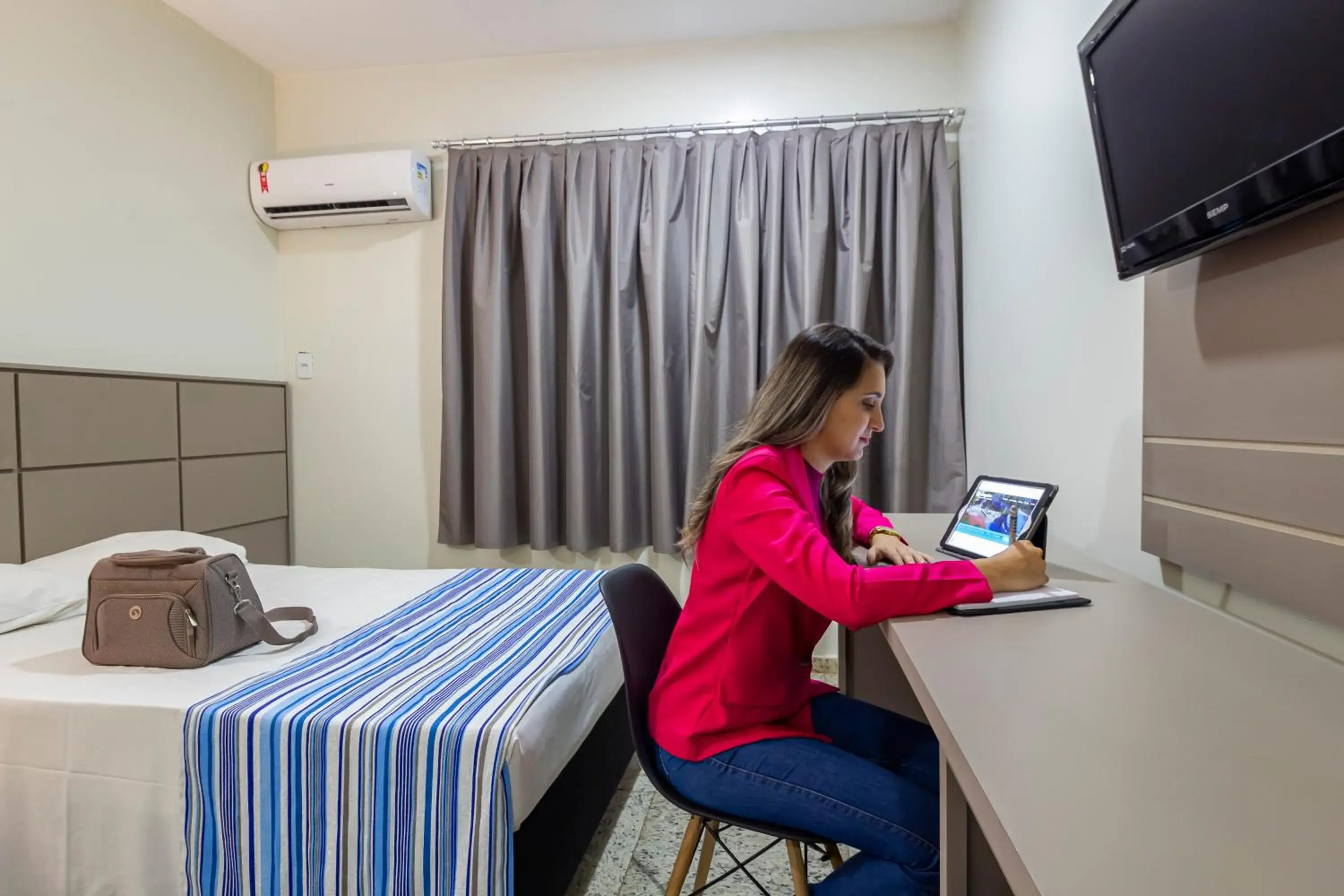 Executive Double Room - single occupancy in Hotel Vilage Inn Ribeirão Preto & Convenções Executive Double Room - single occupancy in Hotel Vilage Inn Ribeirão Preto & Convenções