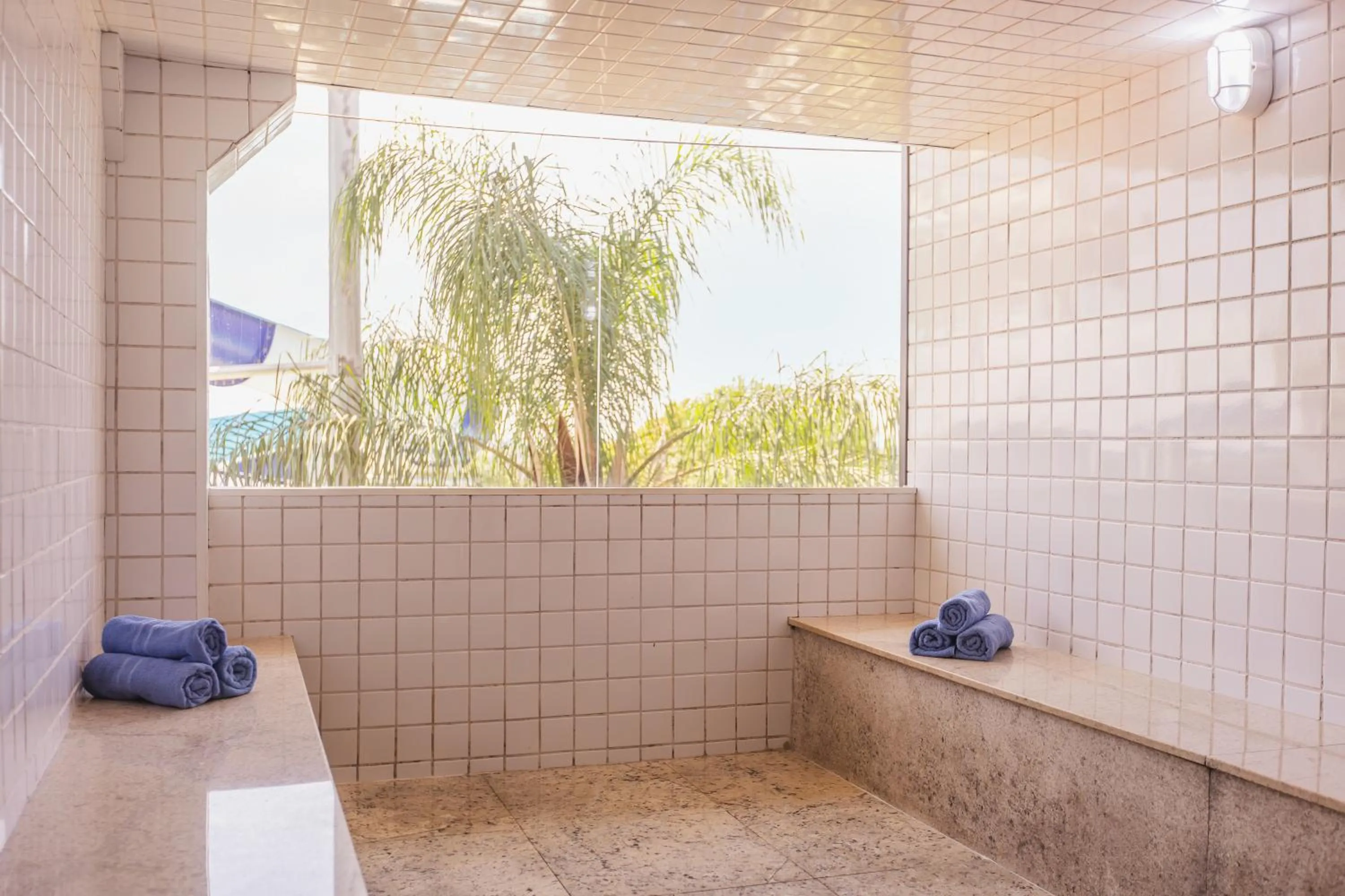 Sauna in Hotel Vilage Inn Ribeirão Preto & Convenções by Nacional Inn