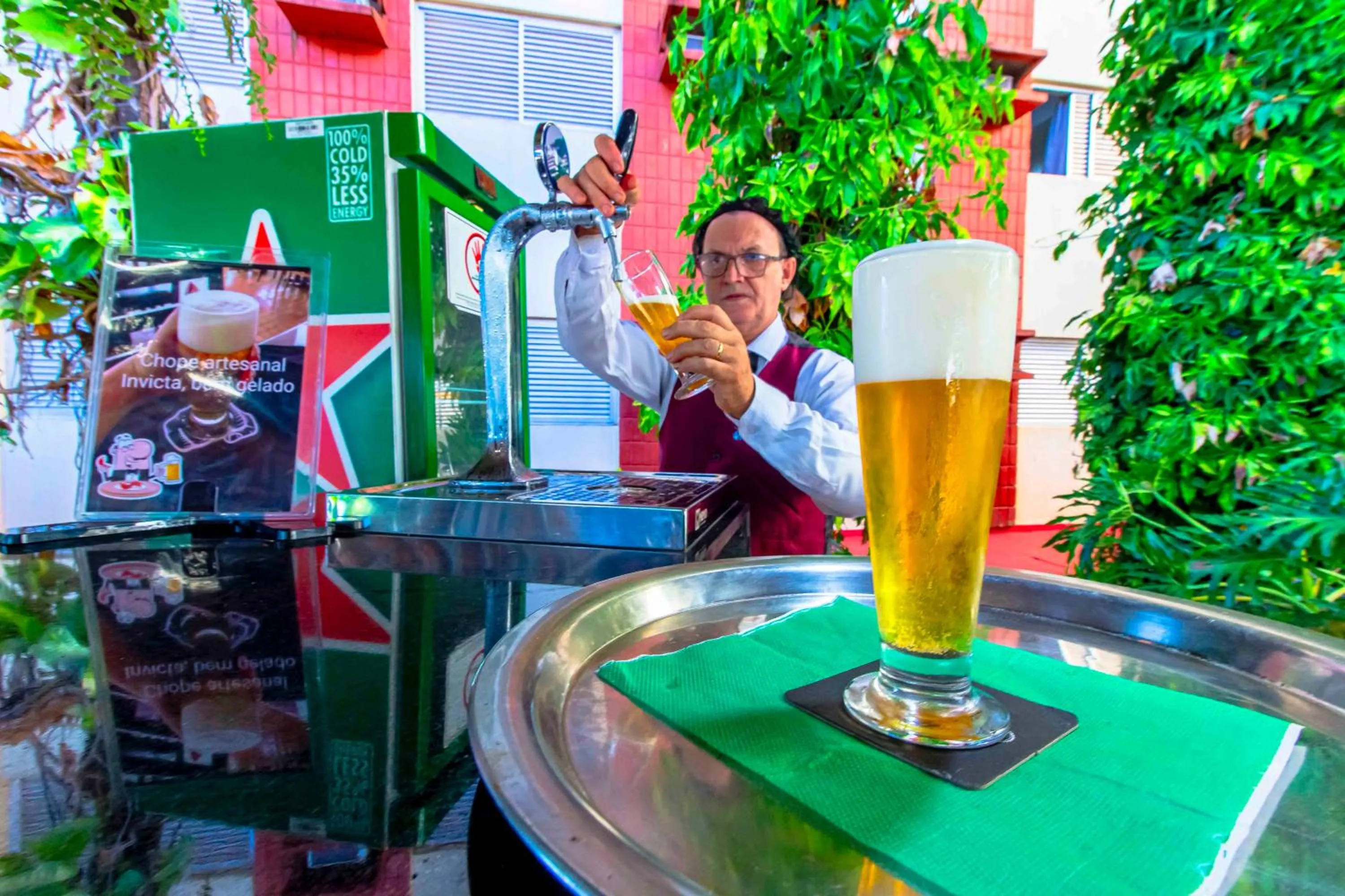 Restaurant/places to eat in Hotel Vilage Inn Ribeirão Preto & Convenções