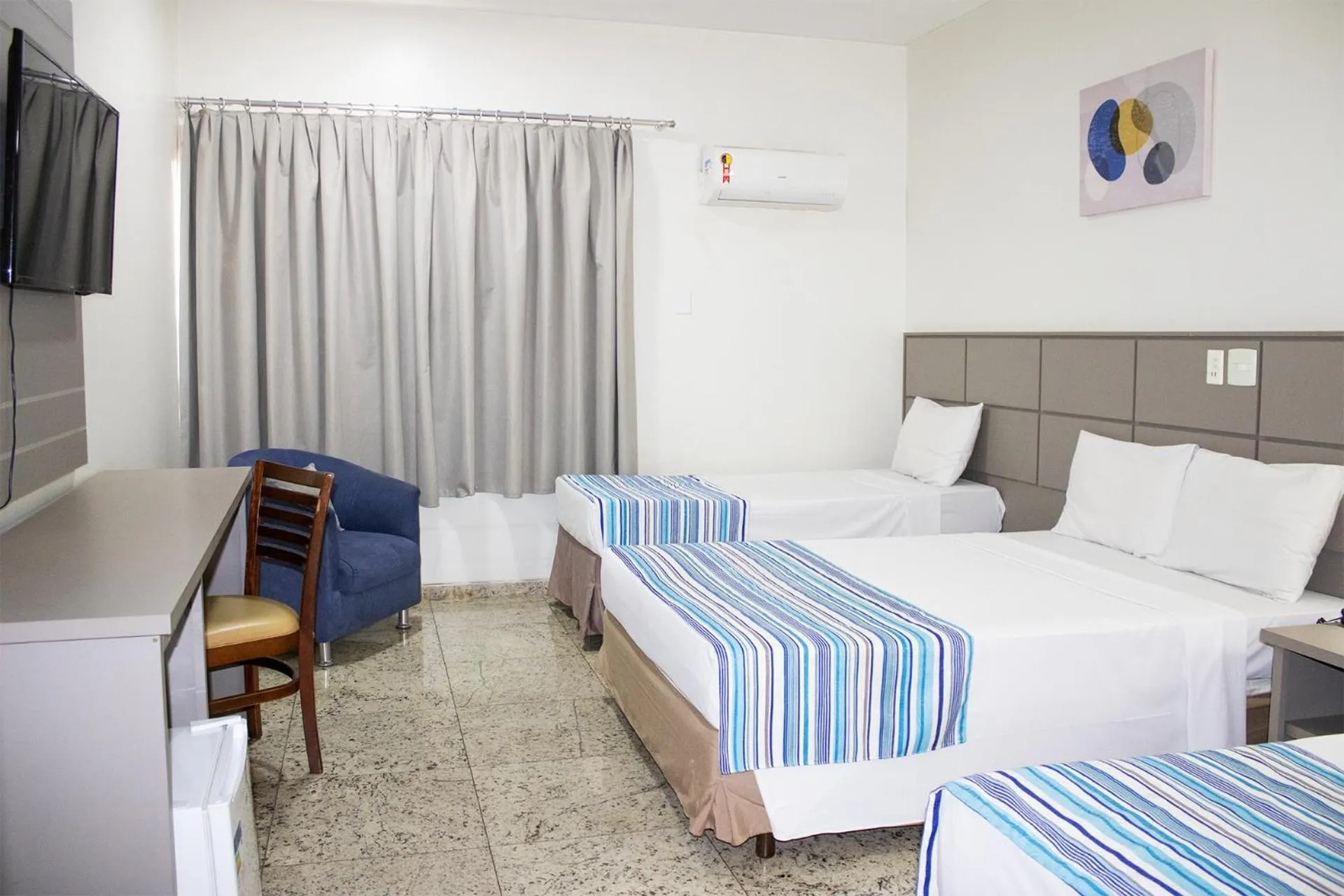 Bed in Hotel Vilage Inn Ribeirão Preto & Convenções by Nacional Inn