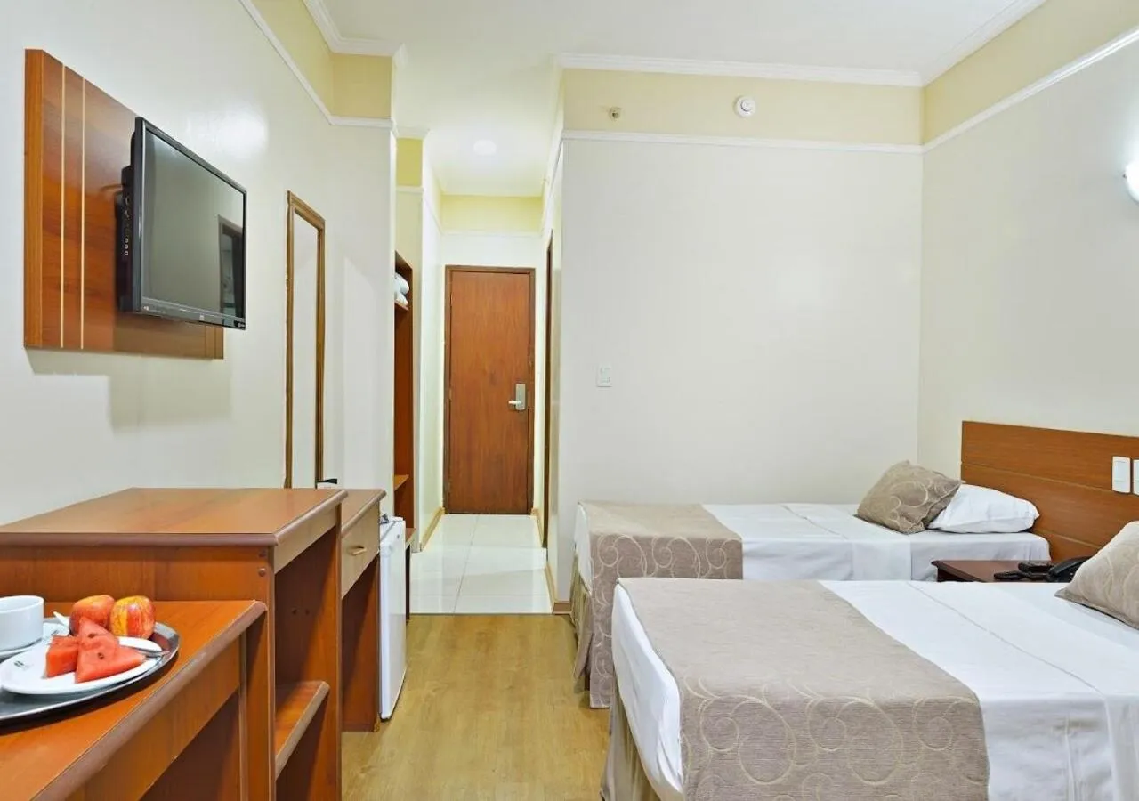 Bed in Hotel Vilage Inn Ribeirão Preto & Convenções