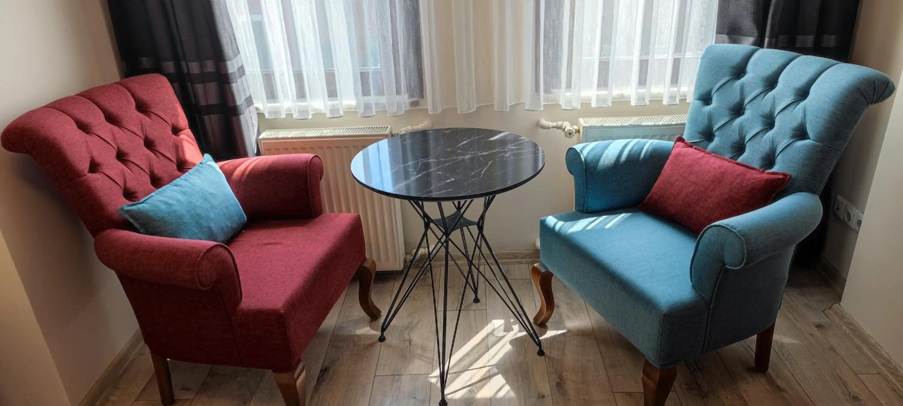 Seating area in Star Hotel