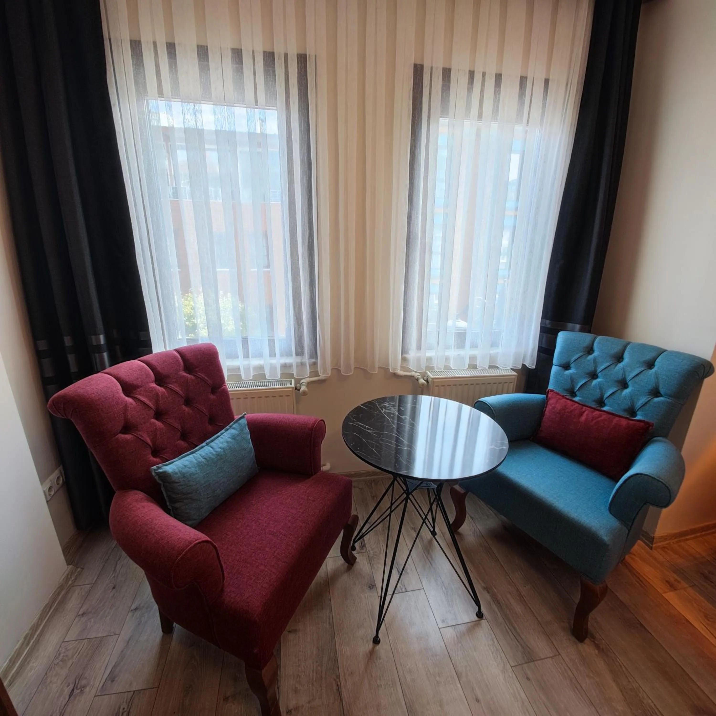 Seating area in Star Hotel