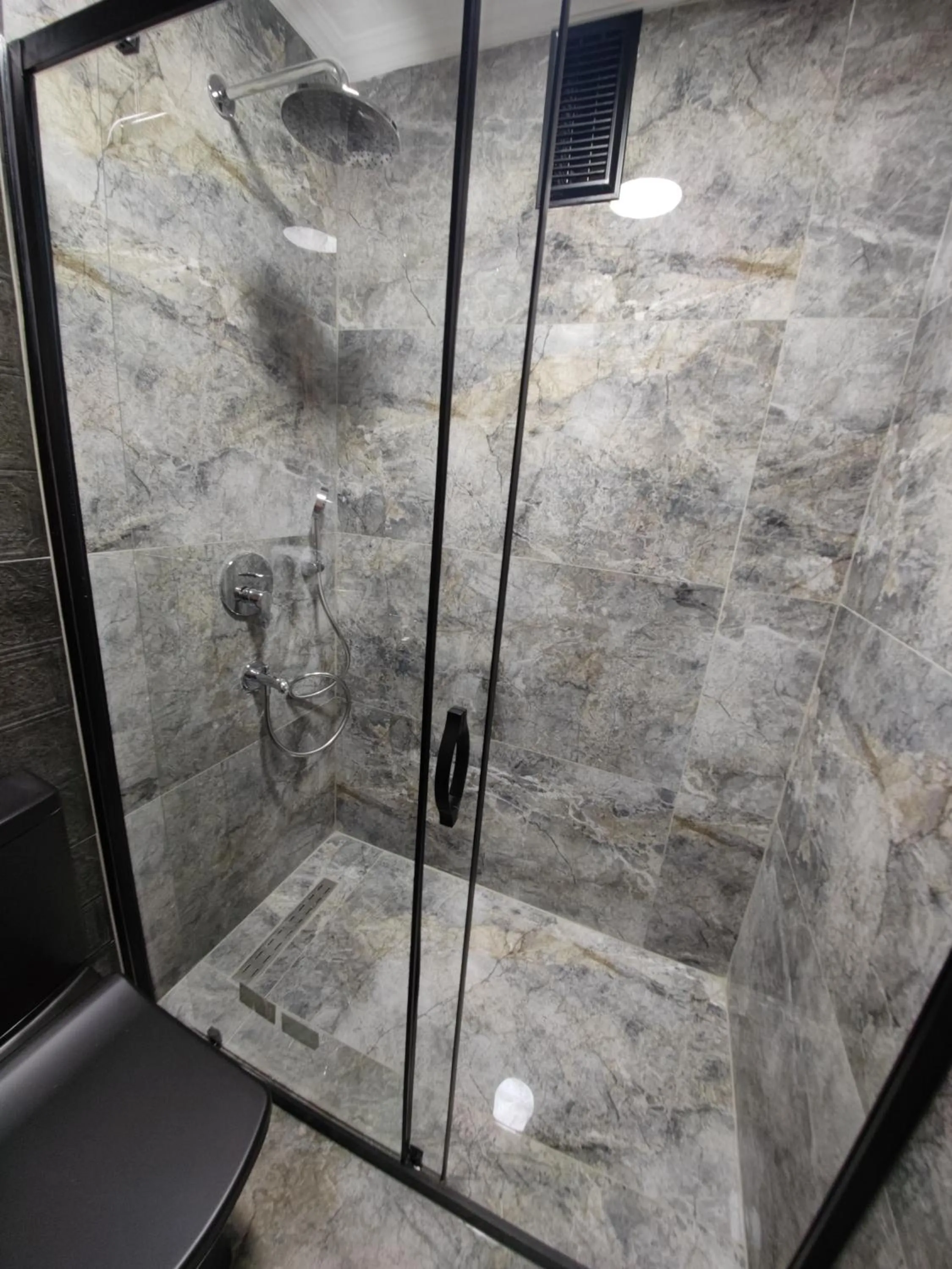 Shower in Star Hotel