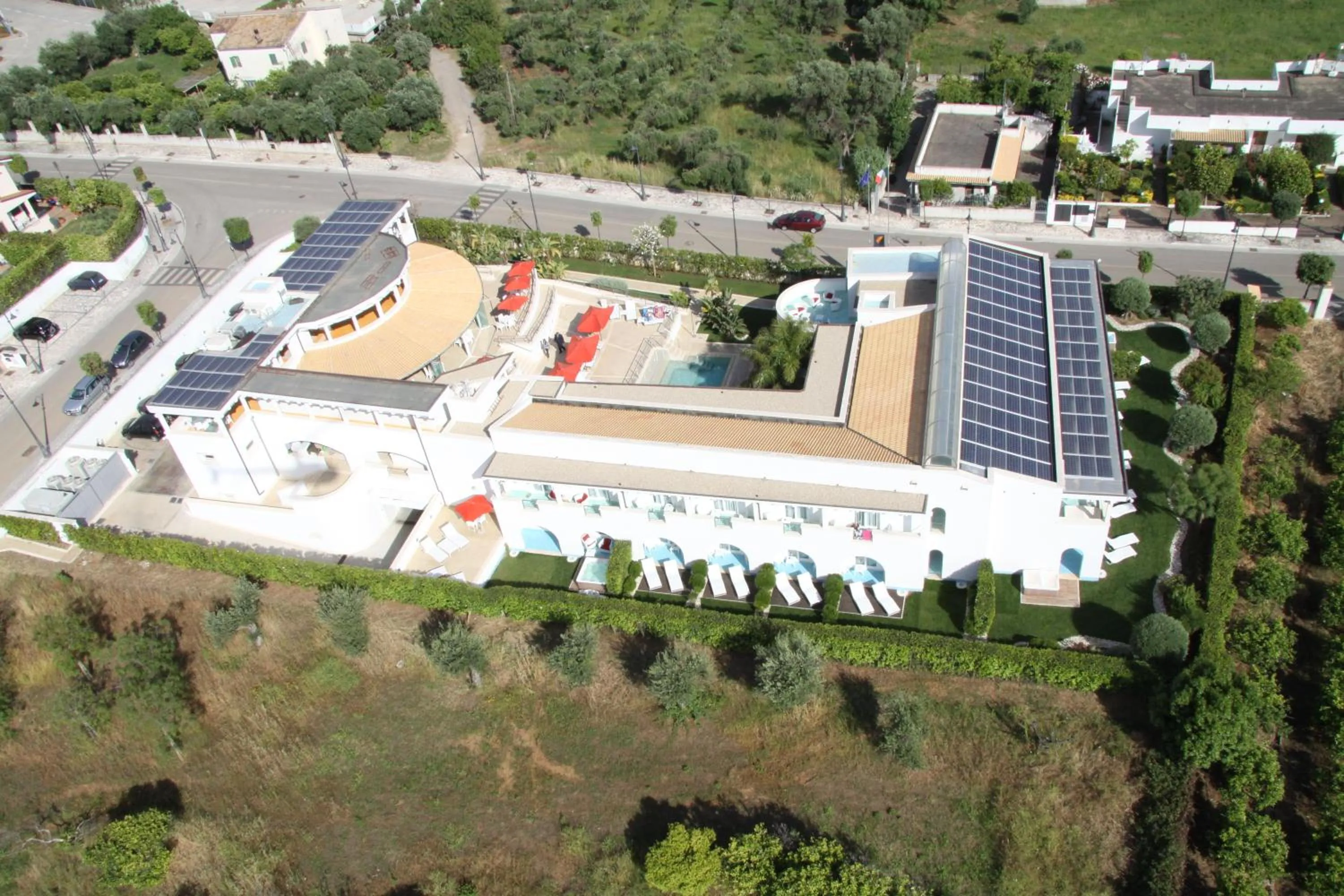 Bird's eye view in Ganimede Hotel