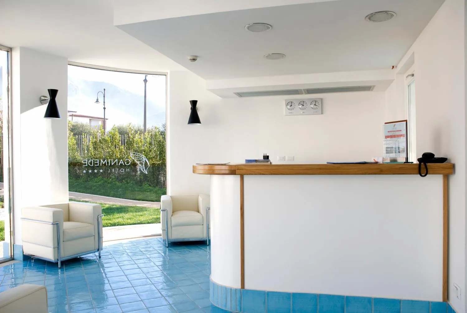 Lobby or reception in Ganimede Hotel