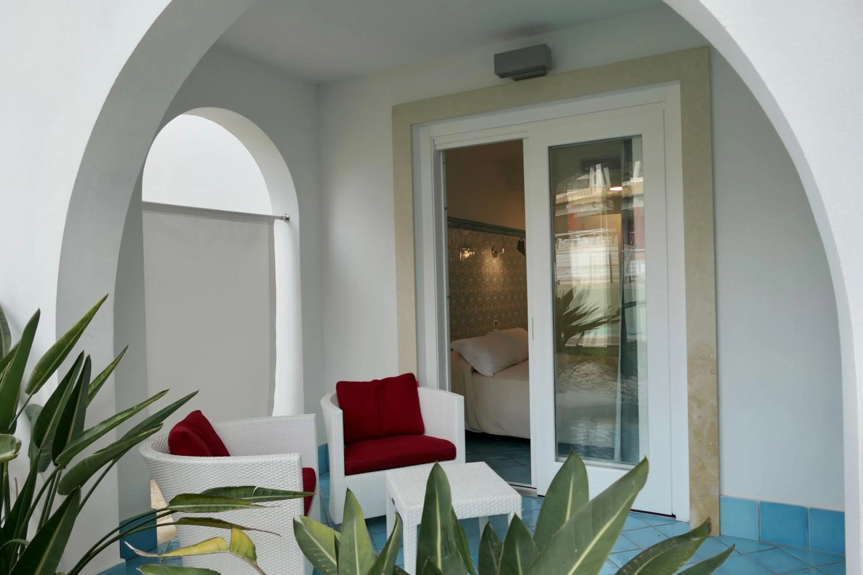 Patio in Ganimede Hotel