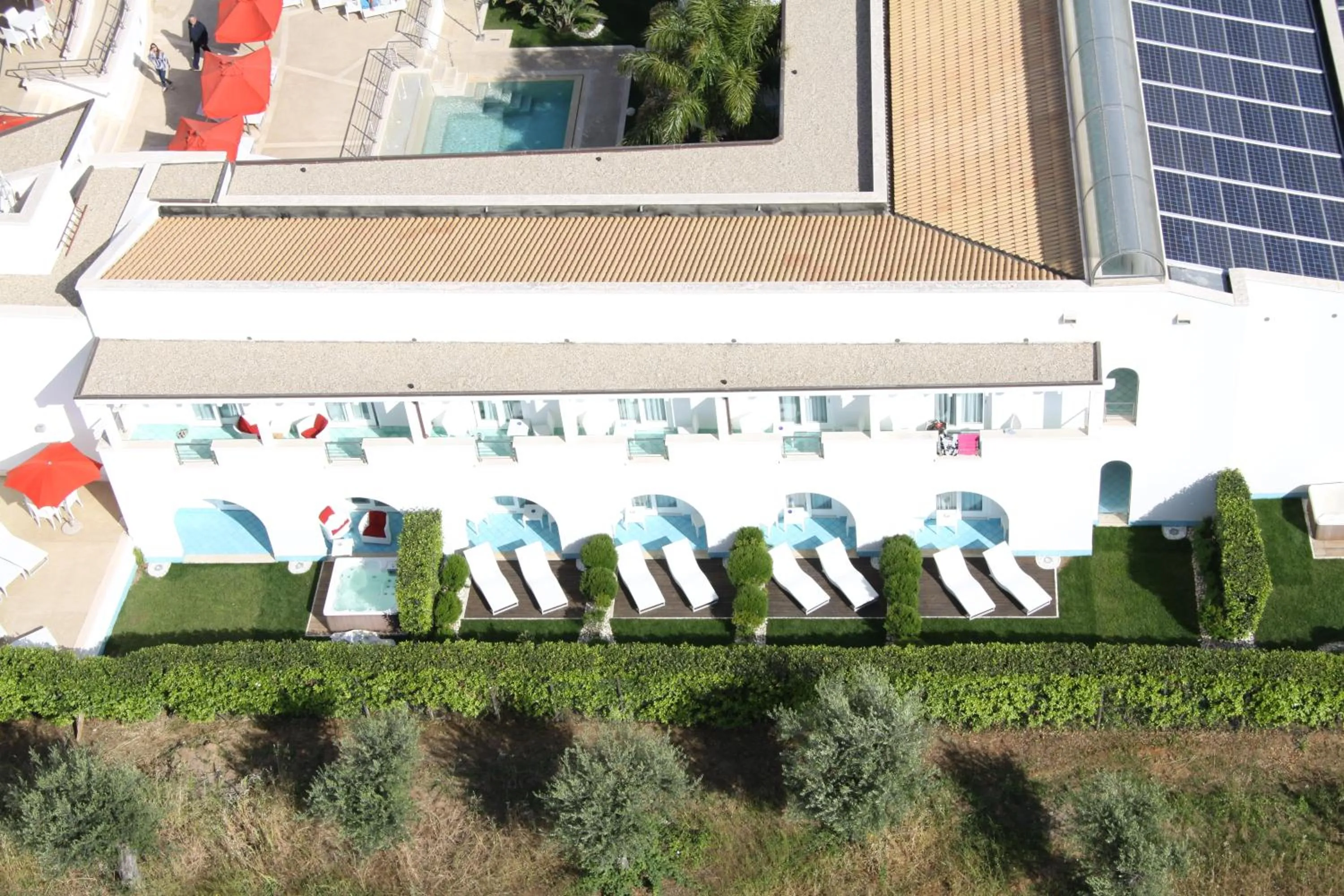 Bird's eye view in Ganimede Hotel