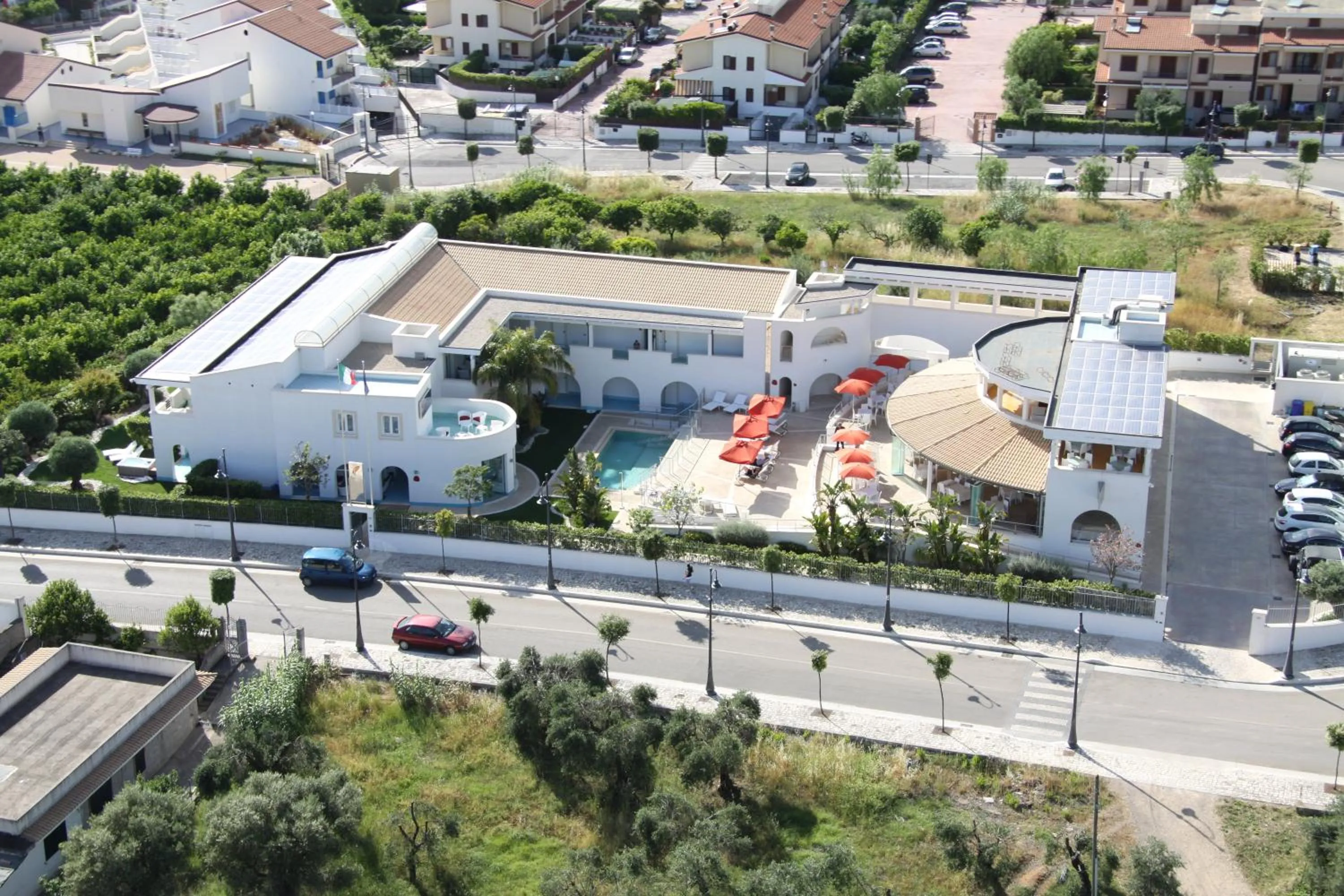 Bird's eye view in Ganimede Hotel